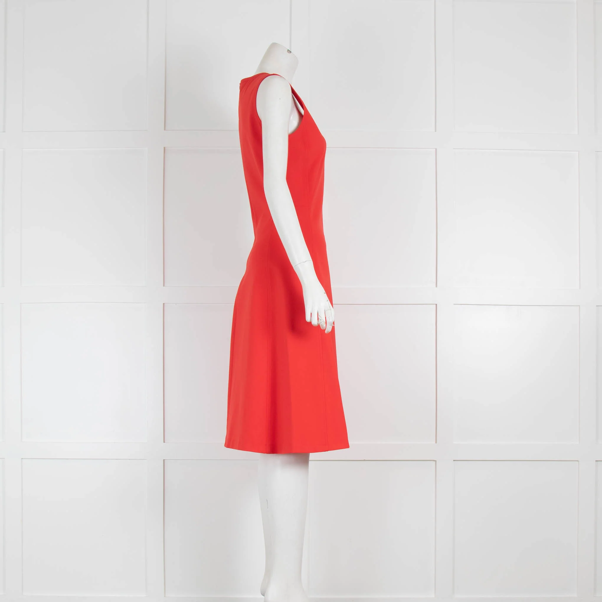 Joseph Red Fit and Flare Shift Dress - Image 2