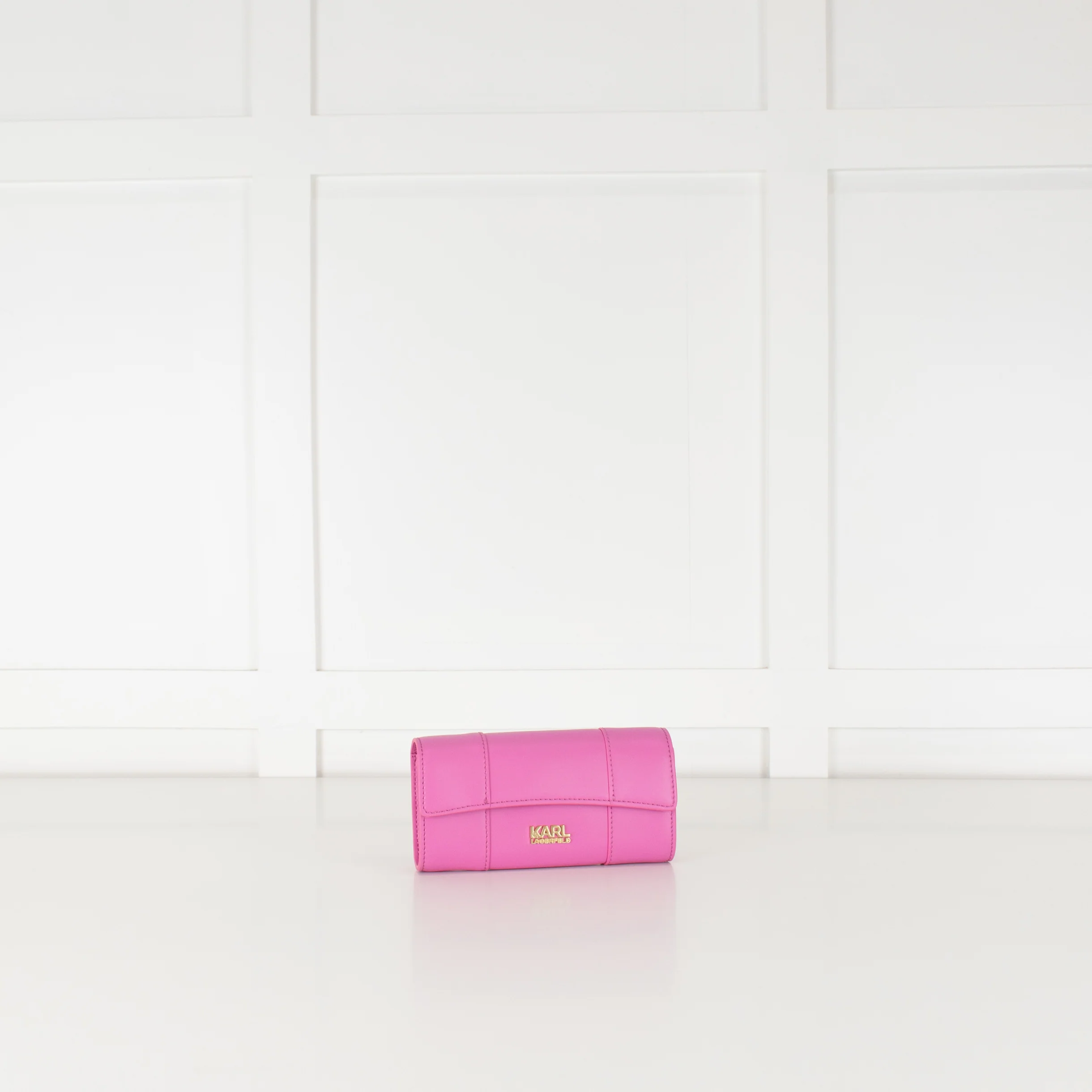 Karl Lagerfeld Pink K/Stone Wallet - Image 2