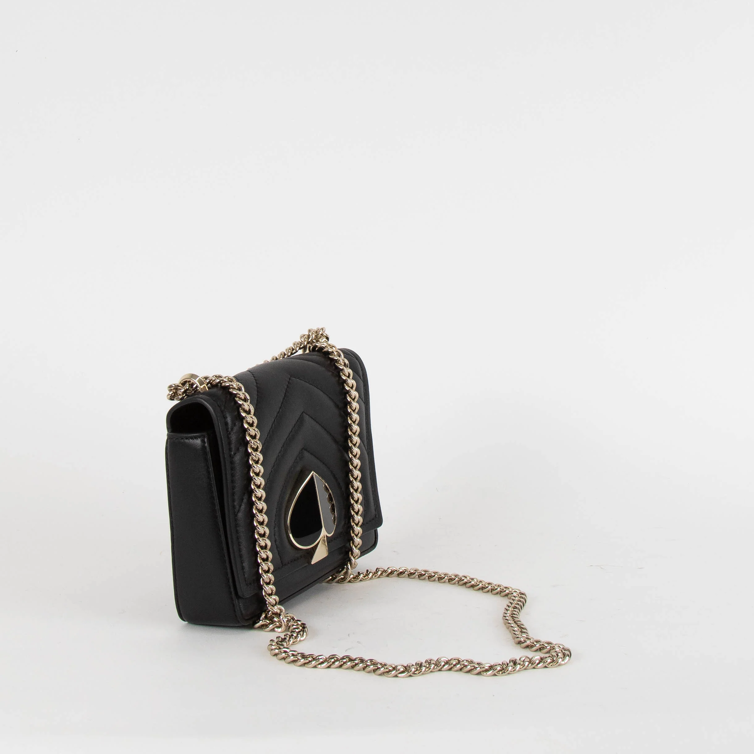 Kate Spade Black Small Quilted Shoulder Bag - Image 2