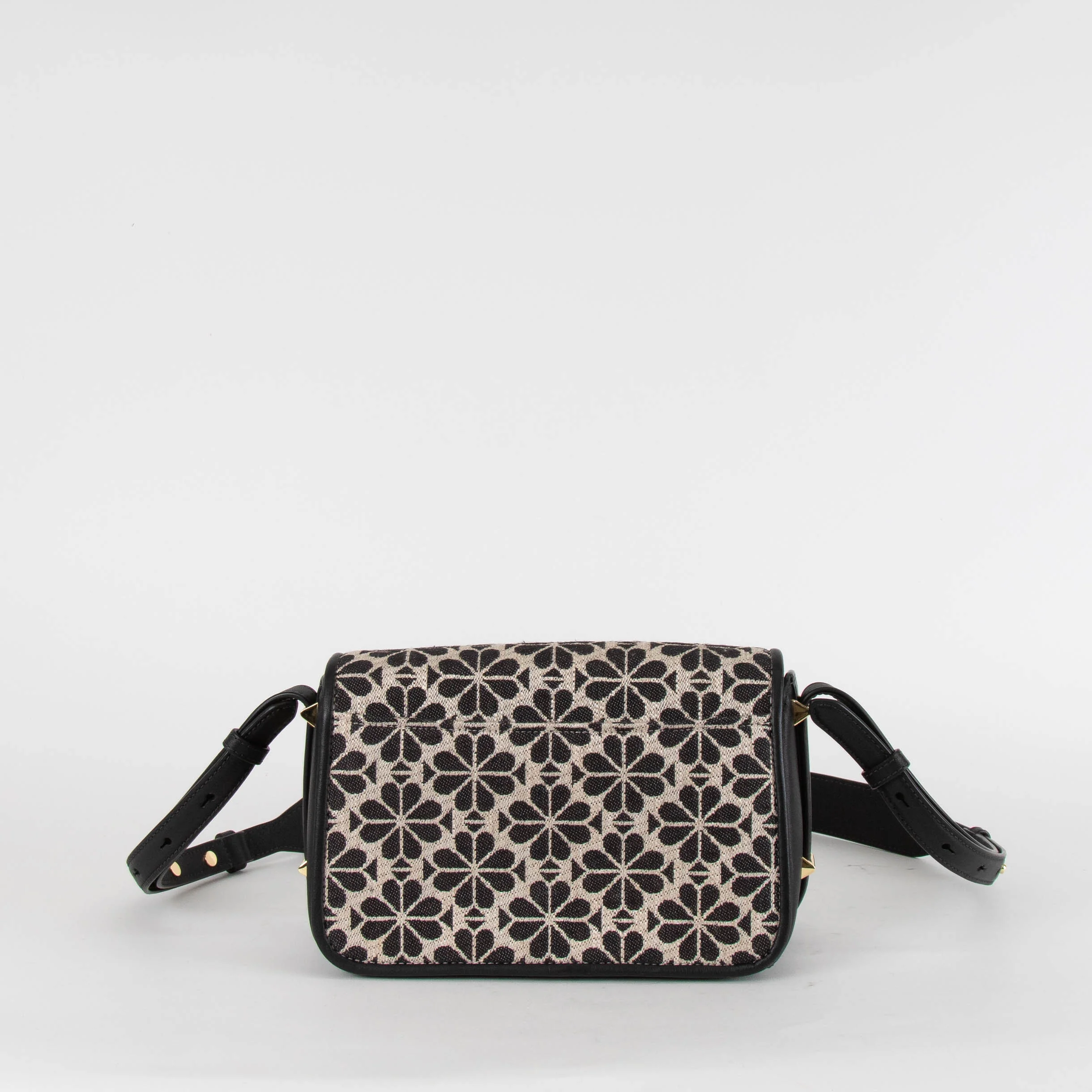 Kate Spade Flower Jacquard Small Flap Crossbody Bag - Image 4