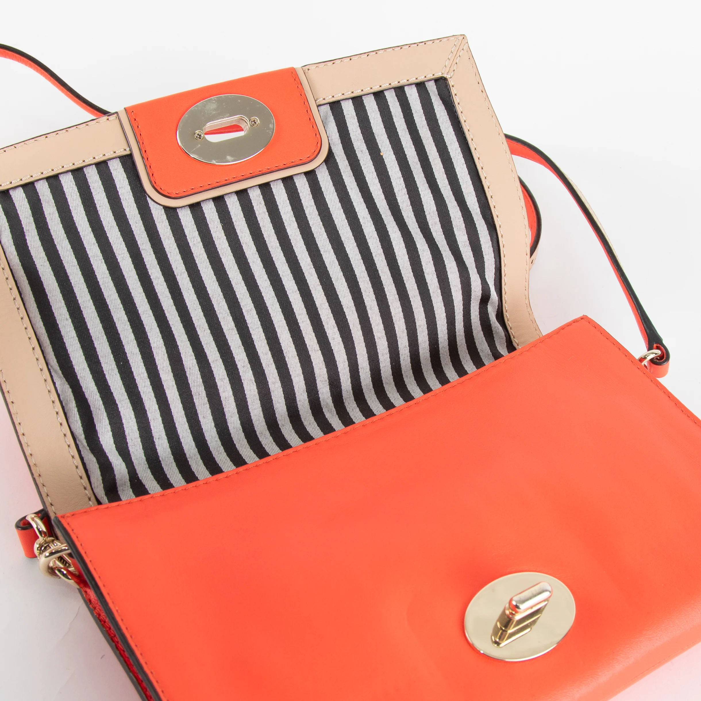 Kate Spade Neon Orange Juliana Bag - Image 7