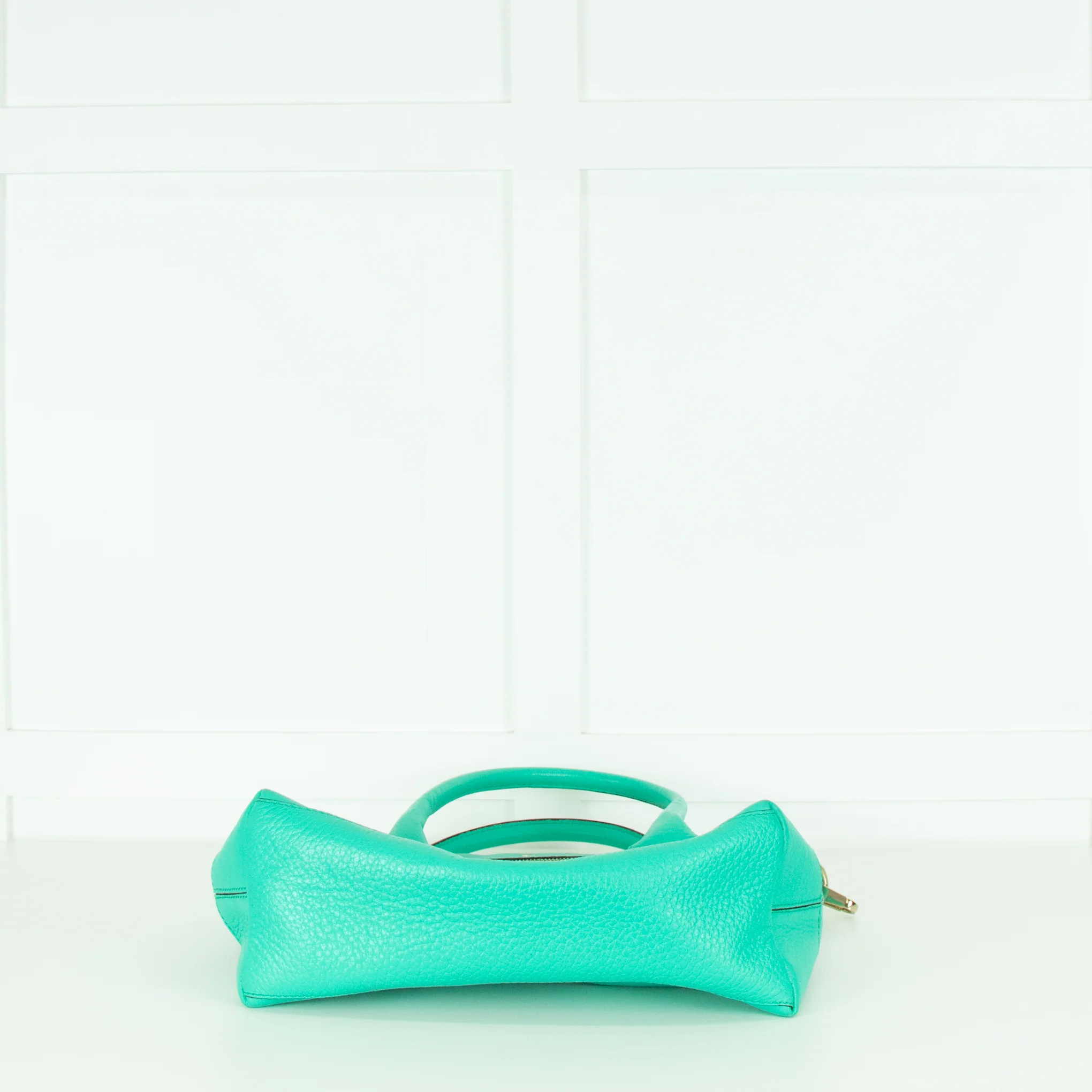 Kate Spade Turquoise Green Leather Multiway Tote Bag - Image 6
