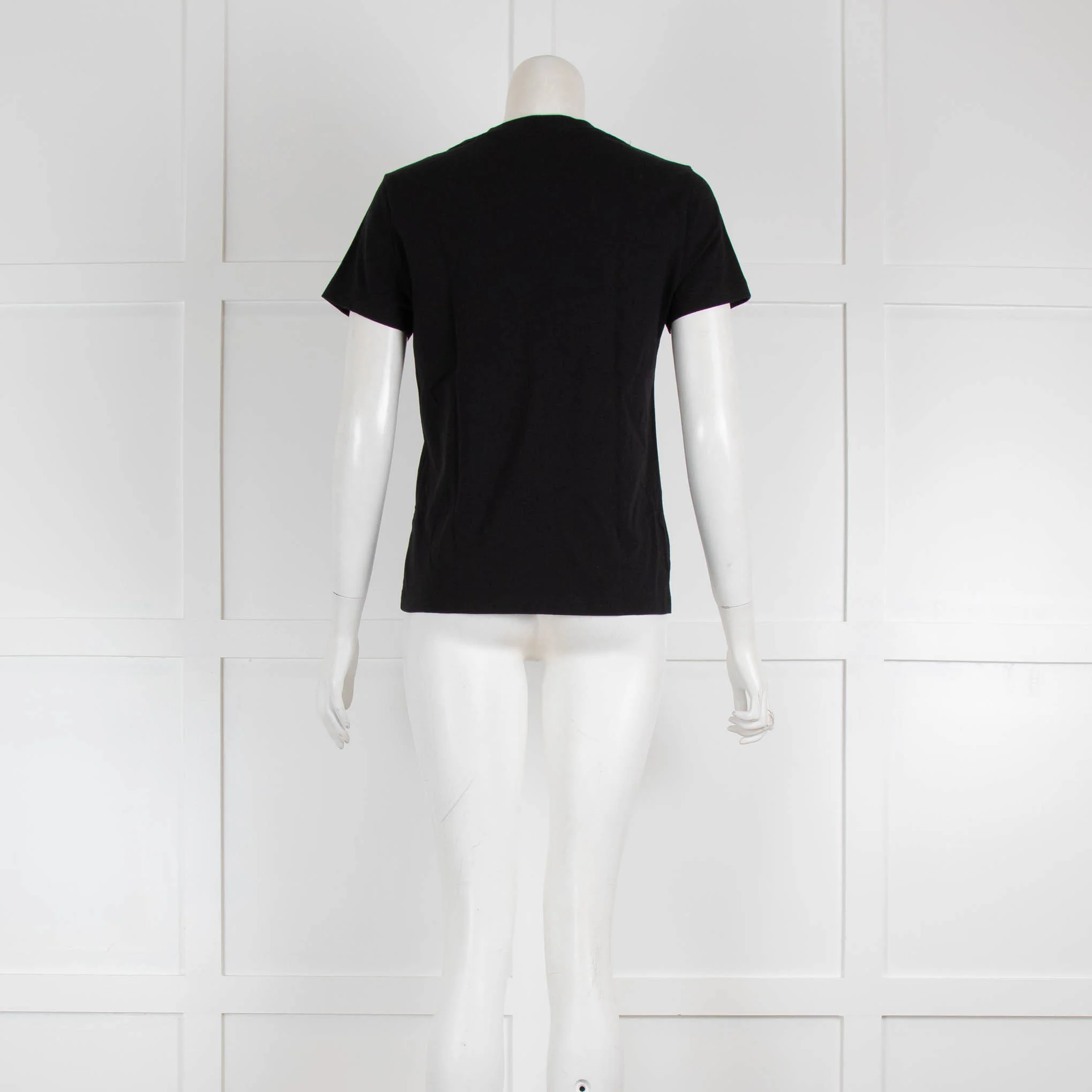 Kenzo Black White Logo Print T-Shirt - Image 3