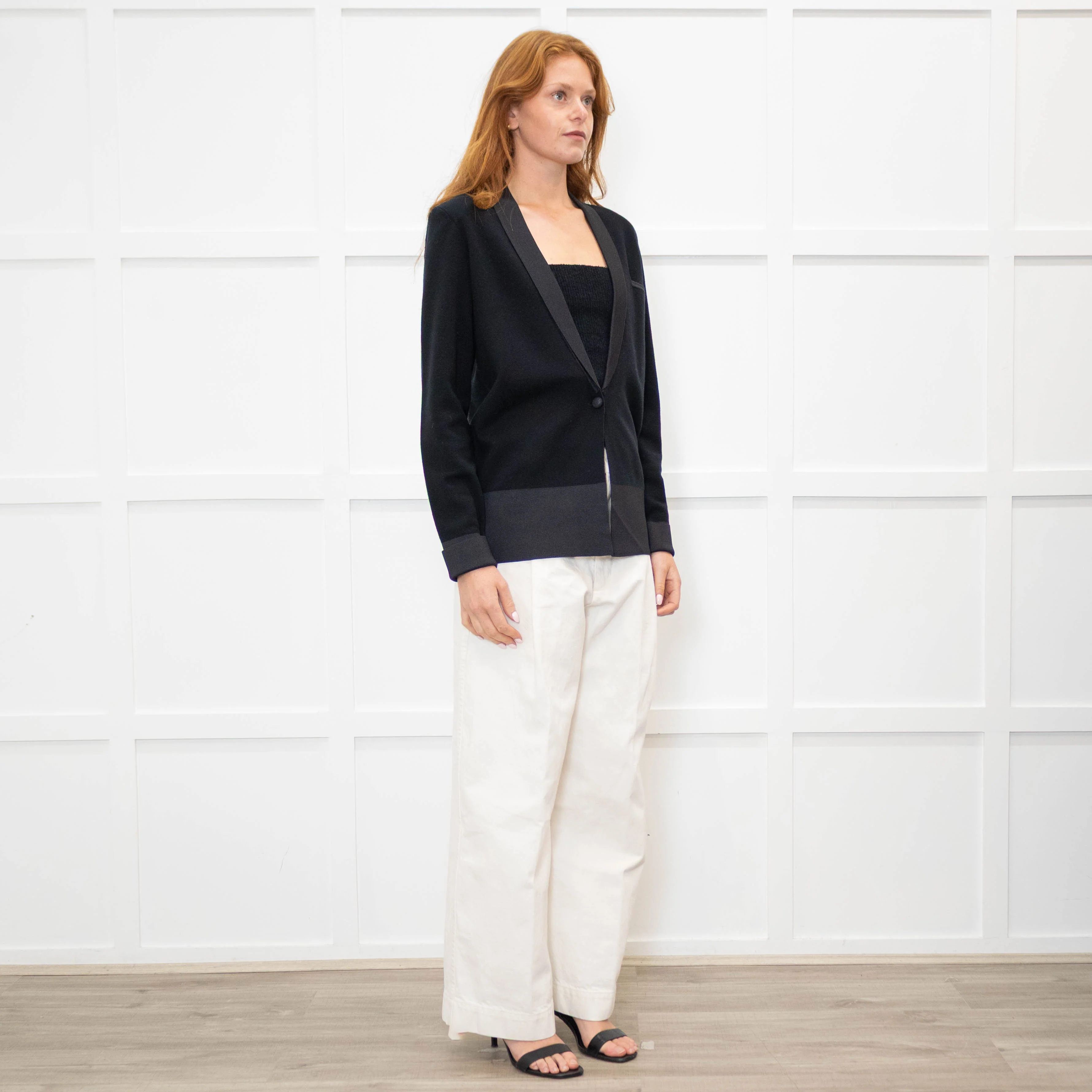 Kenzo Black Wool & Silk Jacket - Image 6