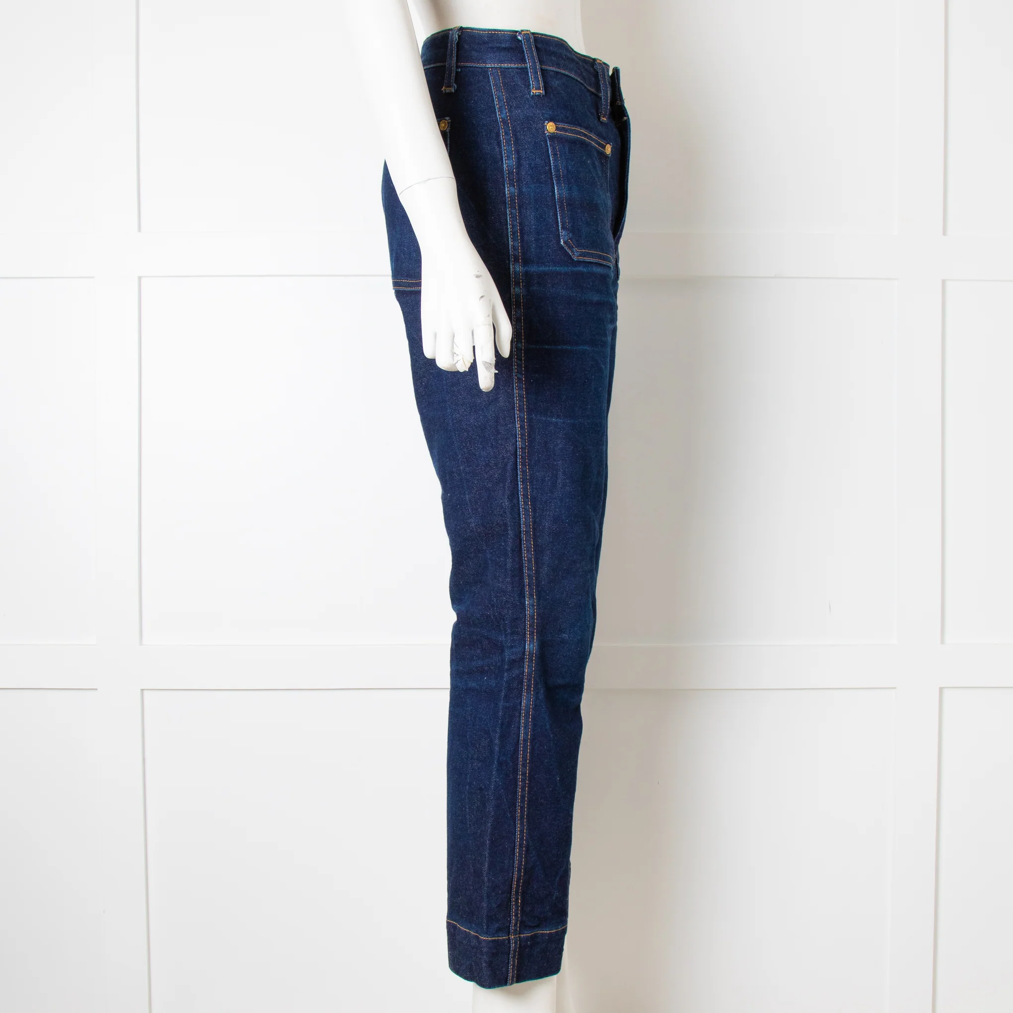 Khaite Blue Jeans With Front Pockets - Image 2