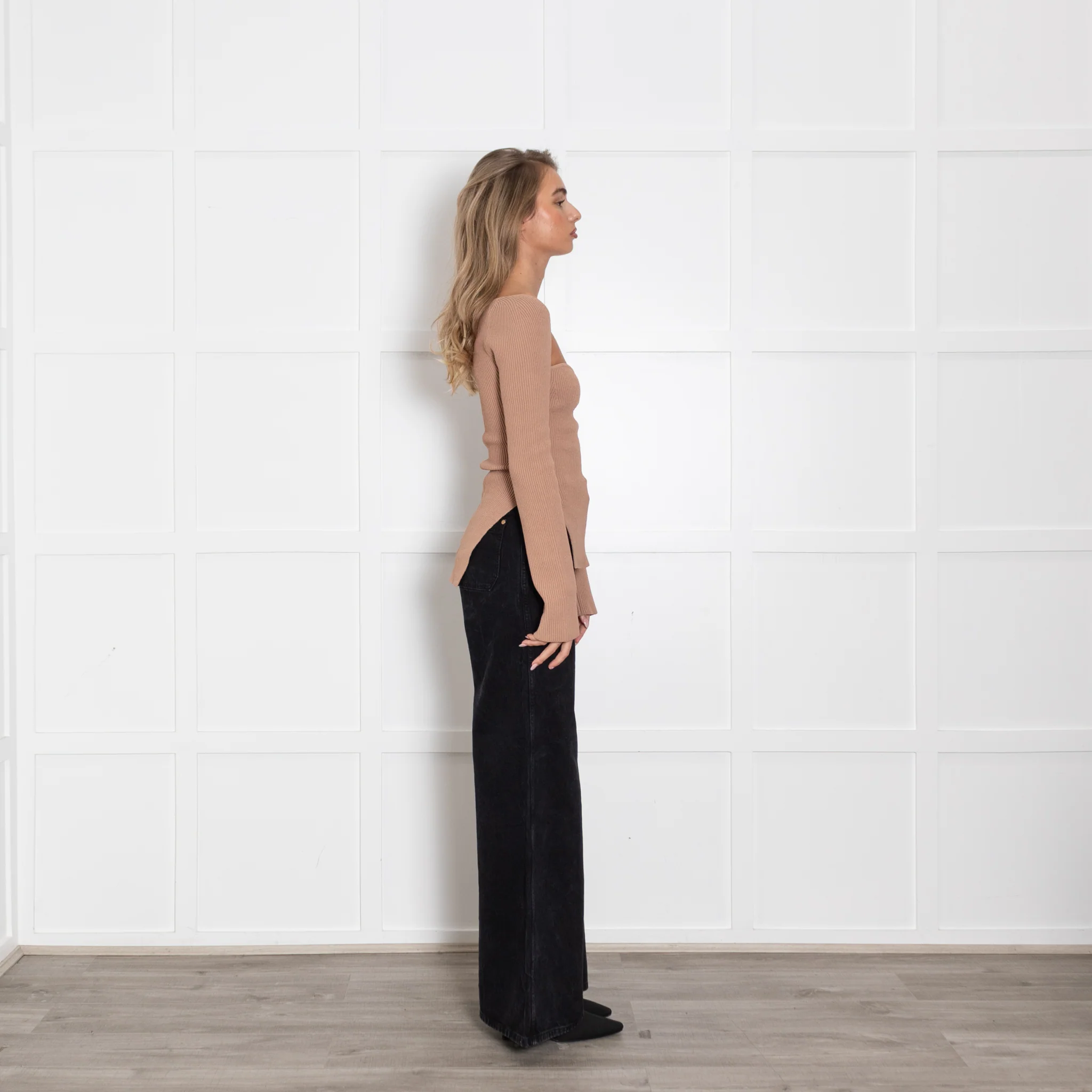 Khaite Camel Shaped Front Top - Image 6