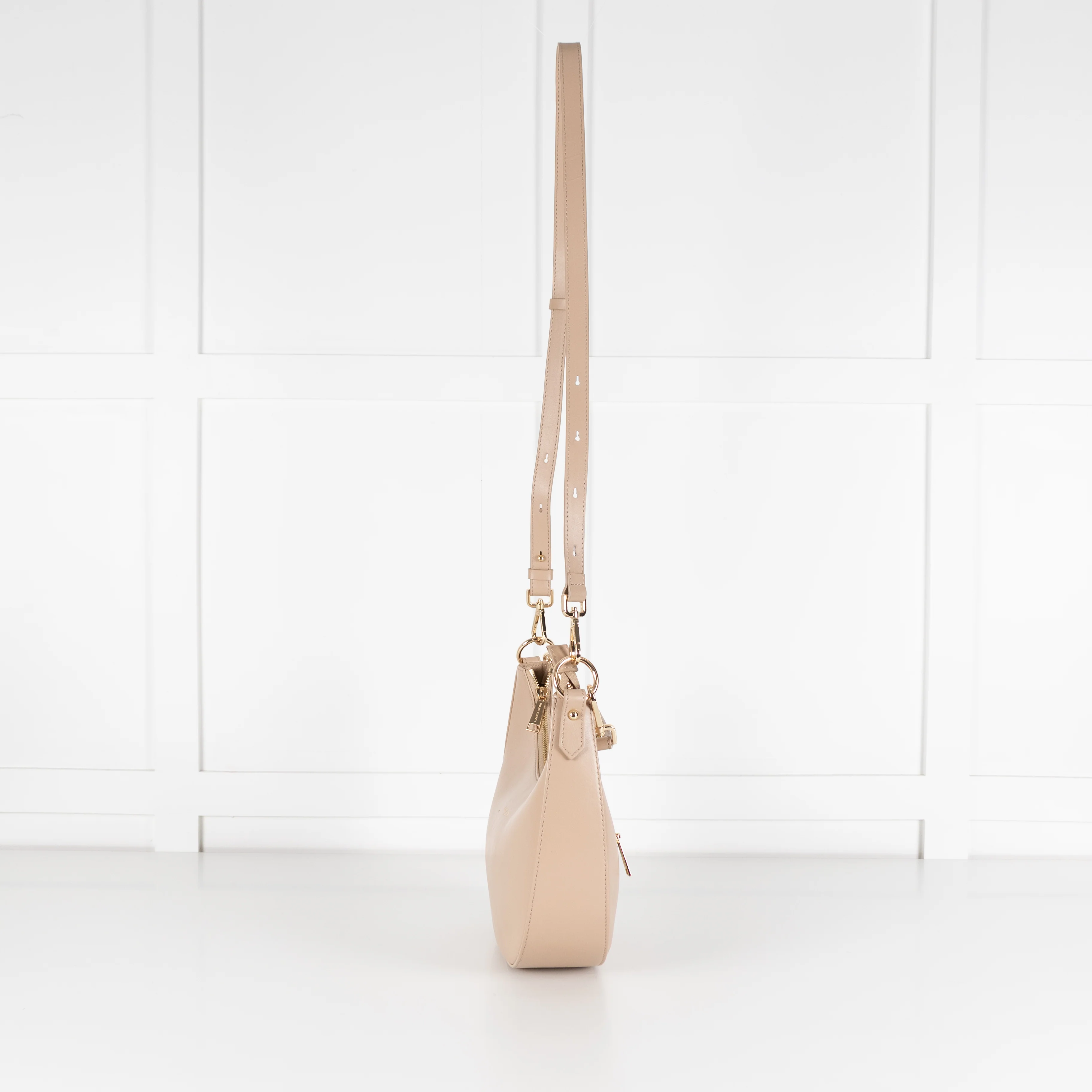 Lancaster Paris Beige Aimy Hobo Bag - Image 3