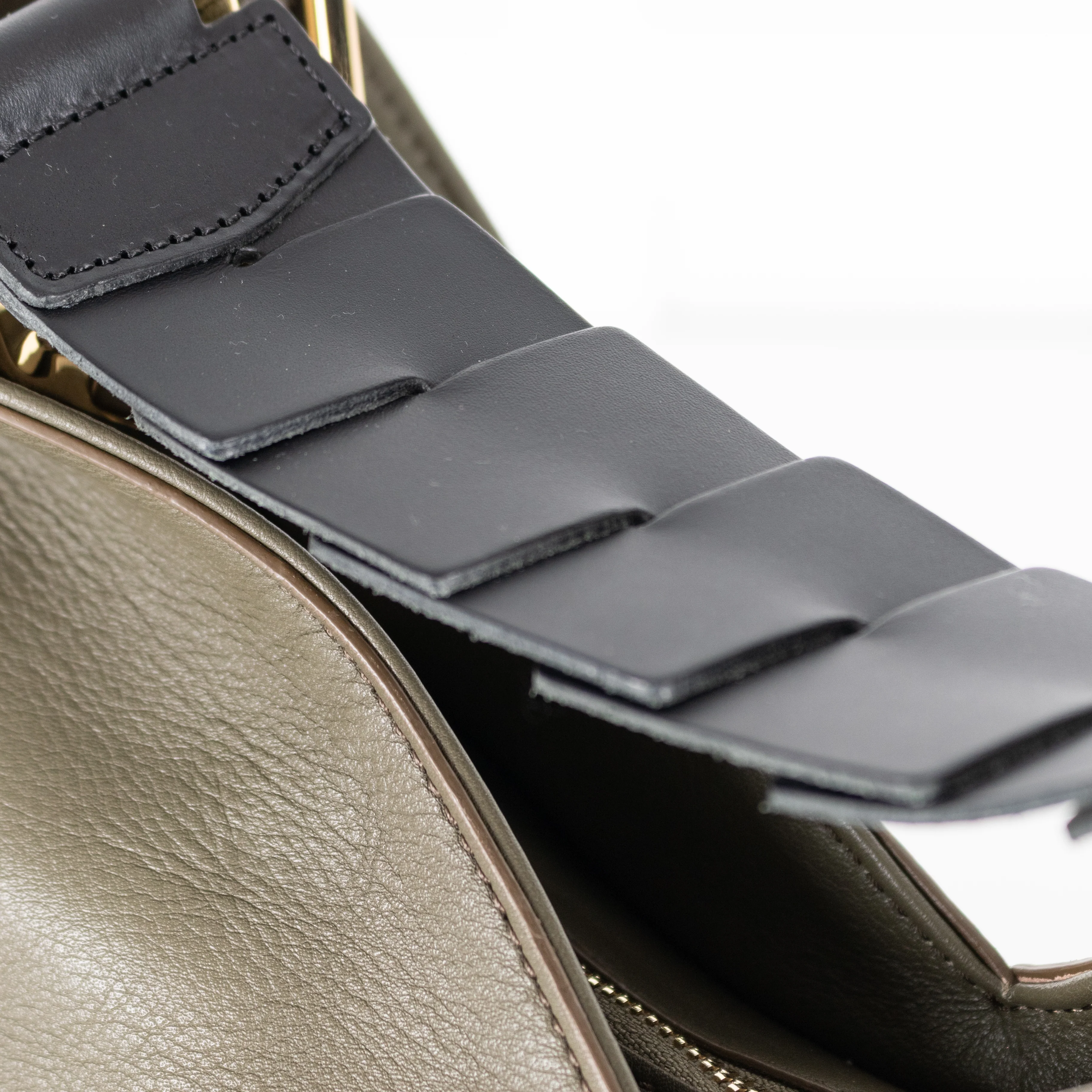 Lancel Khaki Zip Hobo Bag - Image 13