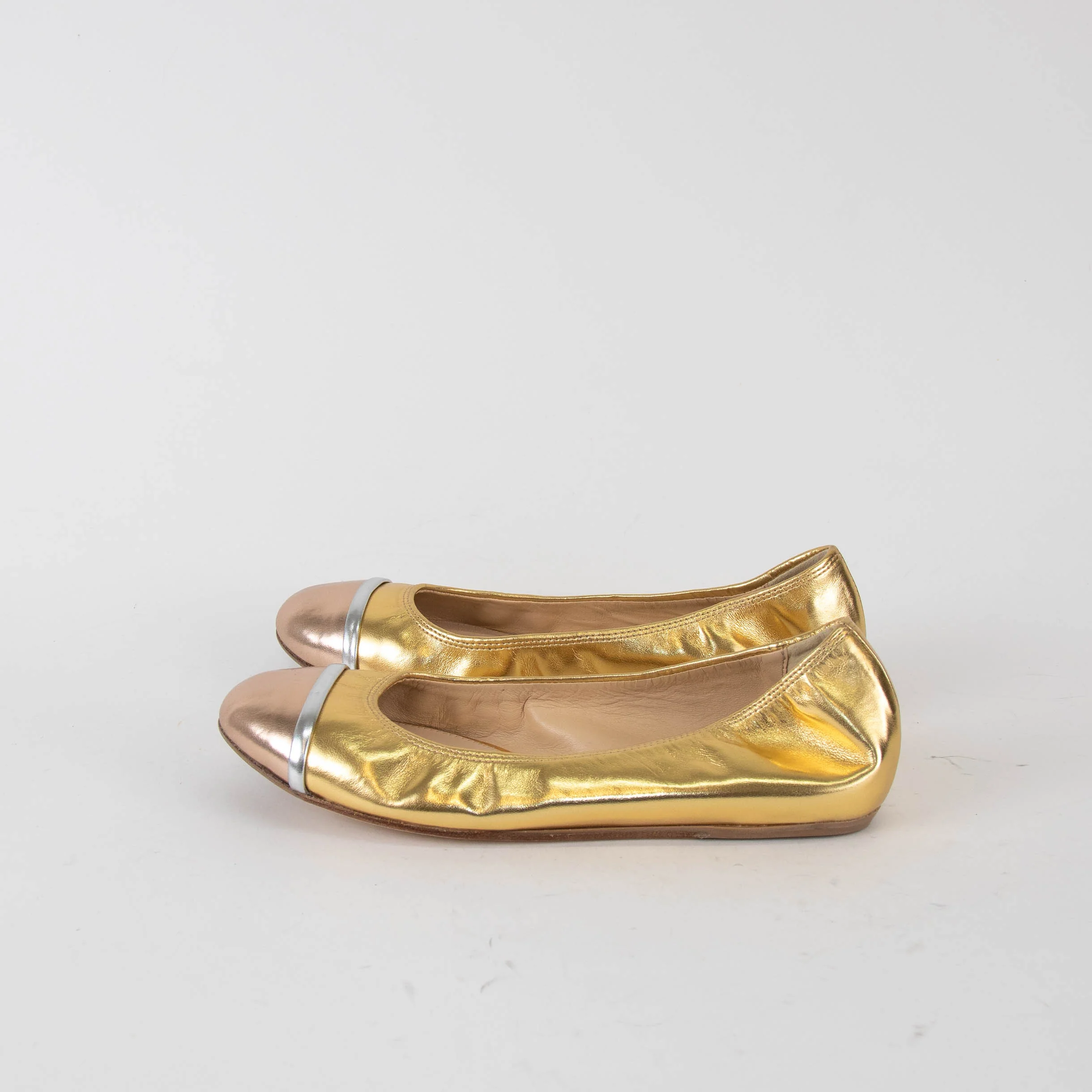 Lanvin Gold And Silver Pump - Image 4