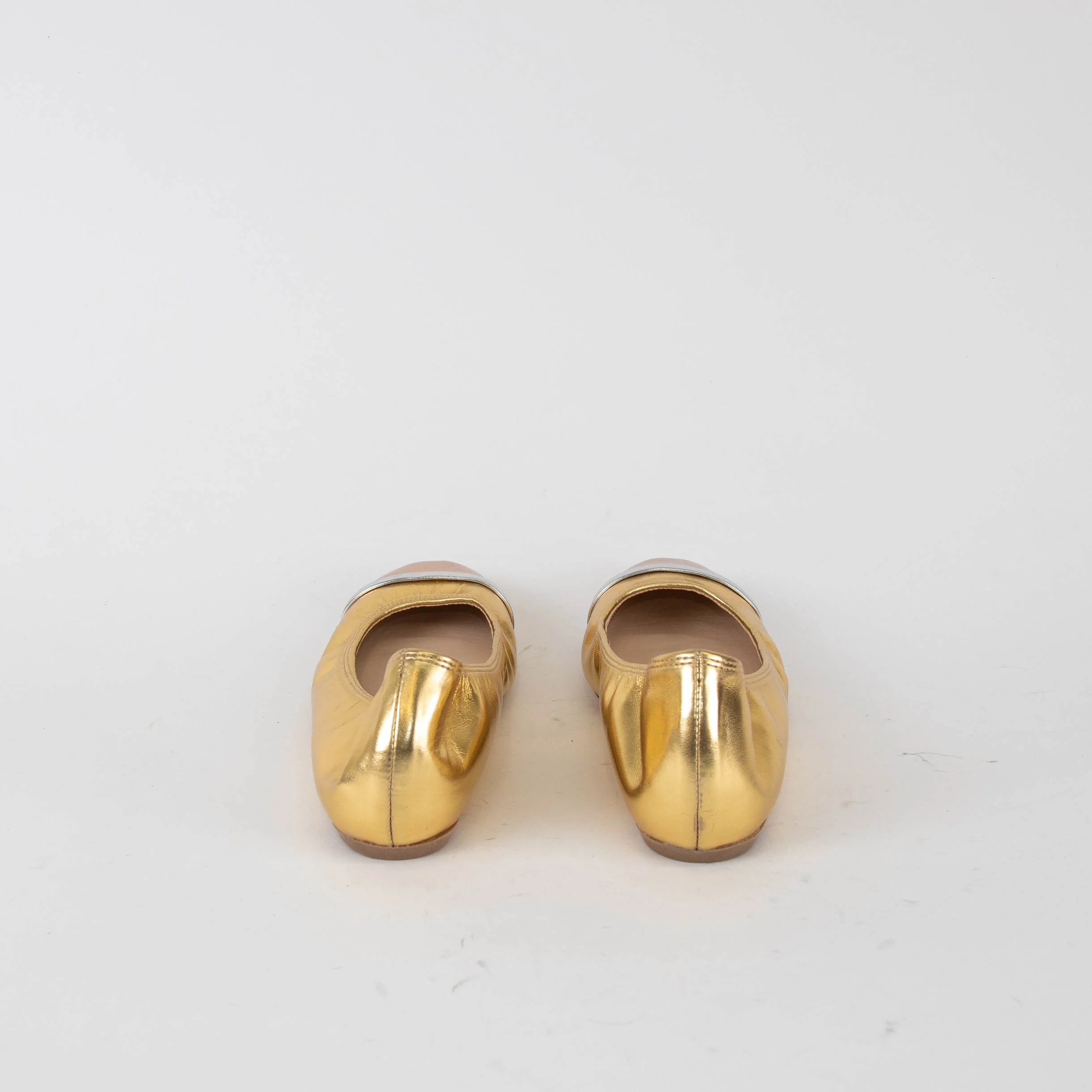 Lanvin Gold And Silver Pump - Image 5
