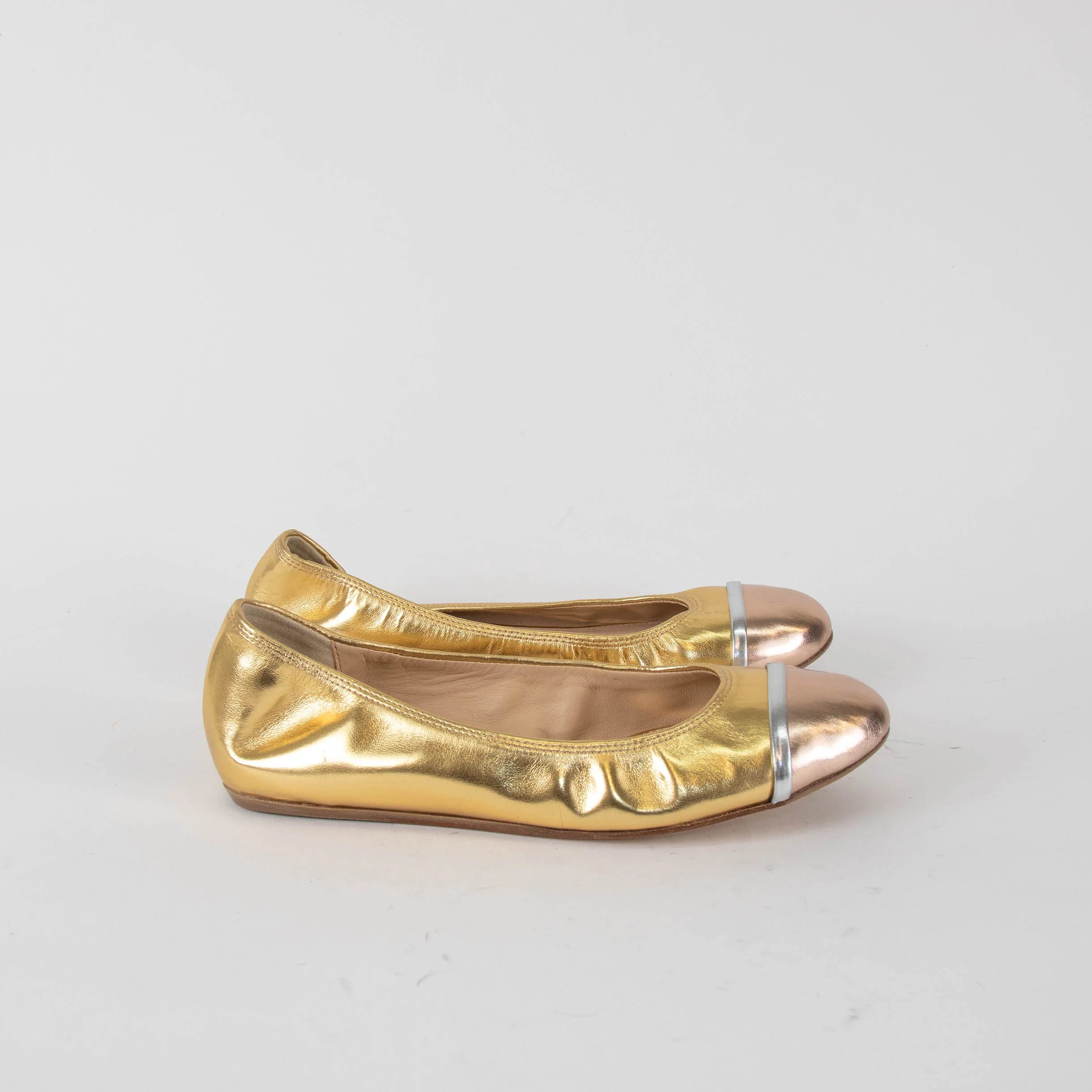 Lanvin Gold And Silver Pump - Image 6