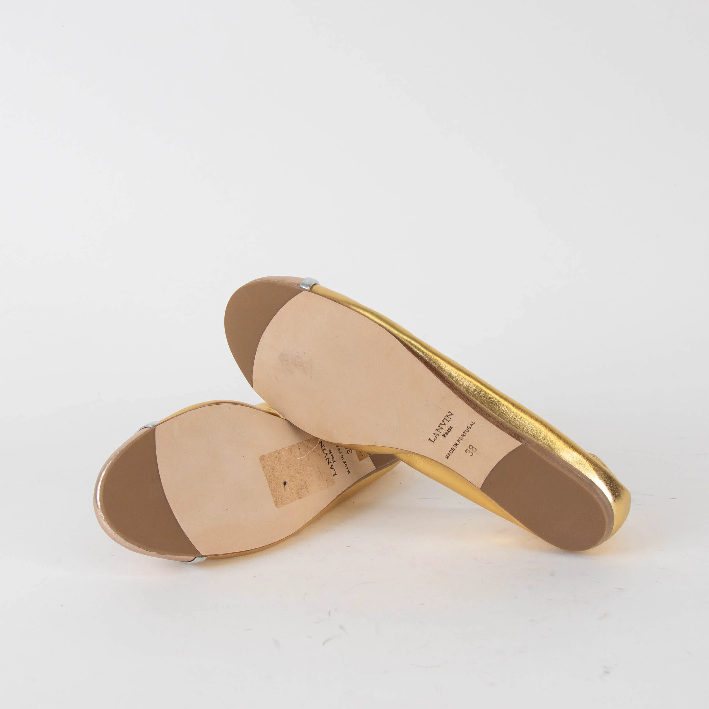 Lanvin Gold And Silver Pump - Image 7