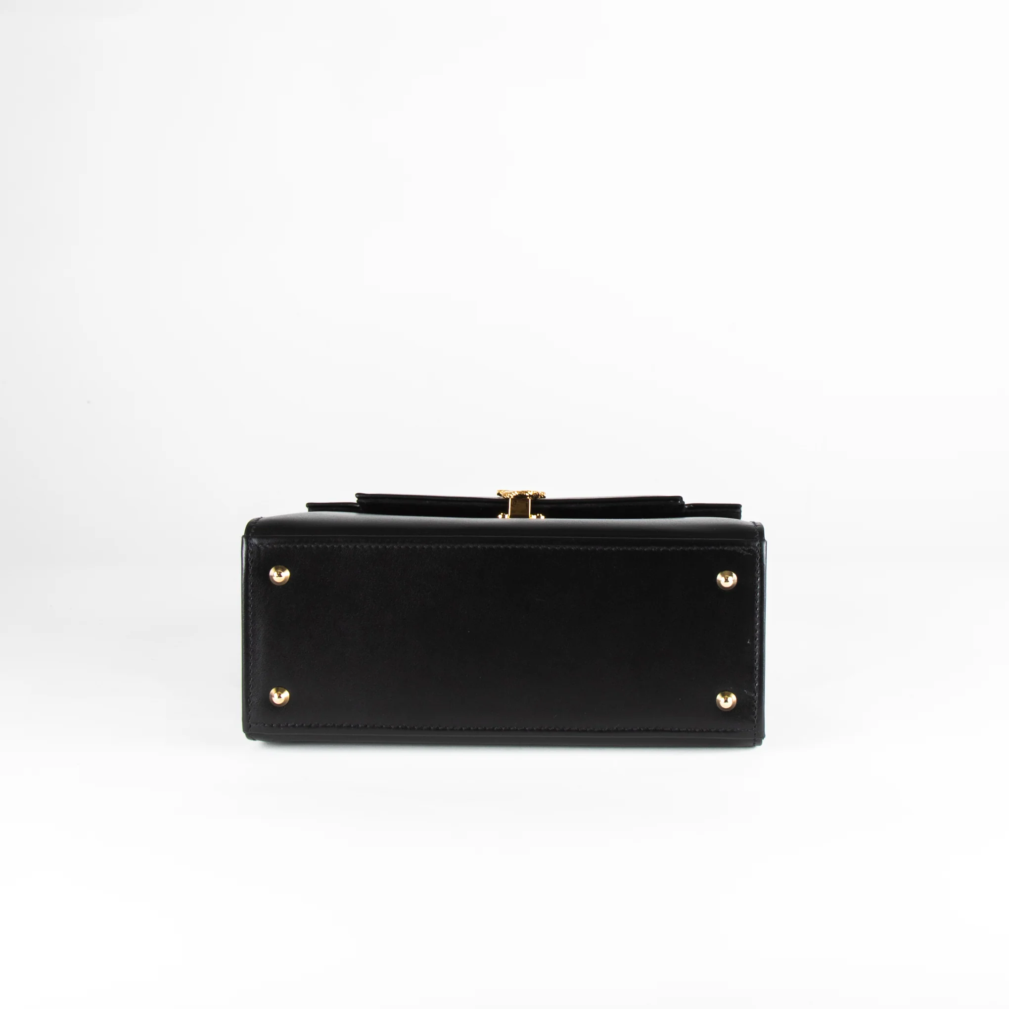 Launer London Black Leather Traviata Handbag - Image 7