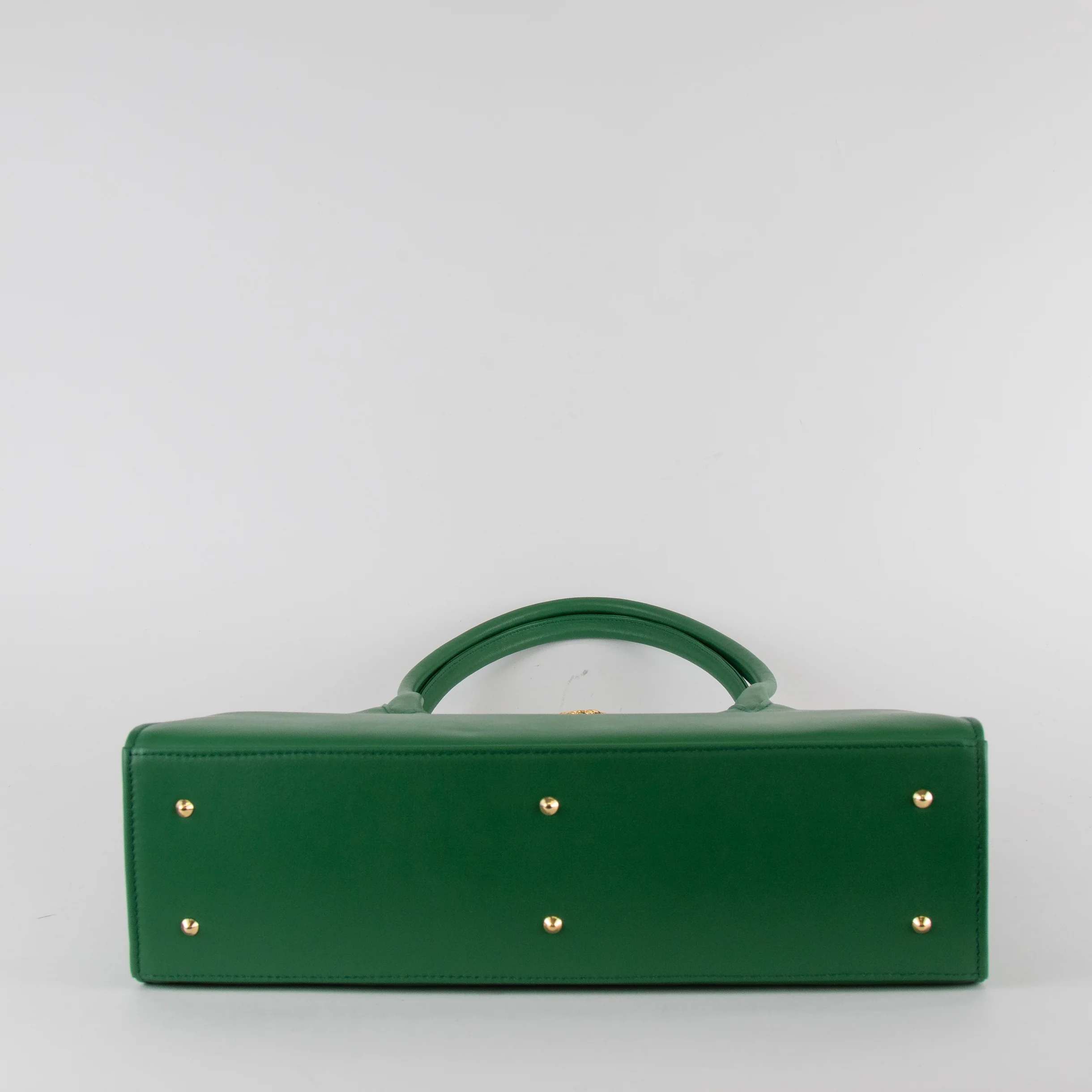 Launer London Emerald Green Lydia Shoulder Bag - Image 5