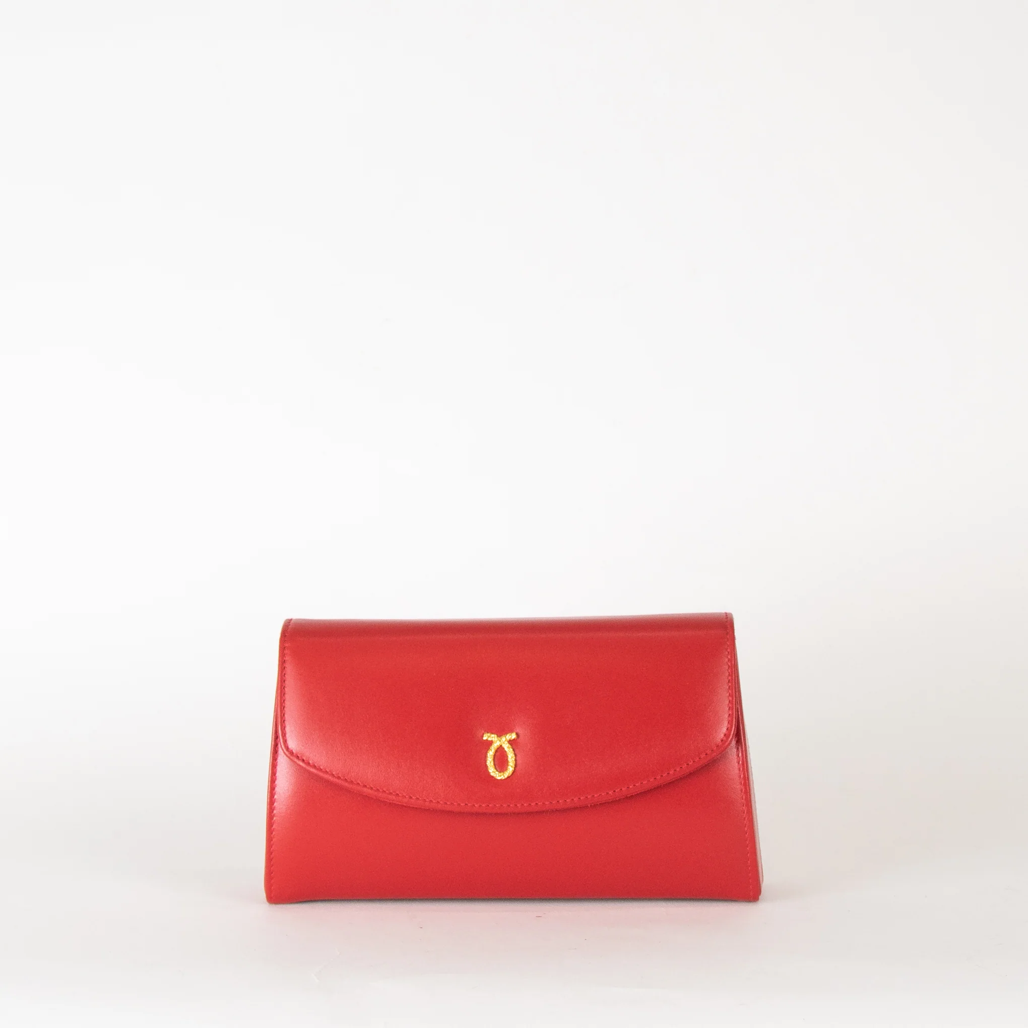 Launer London Red Tosca Coronation Special Bag
