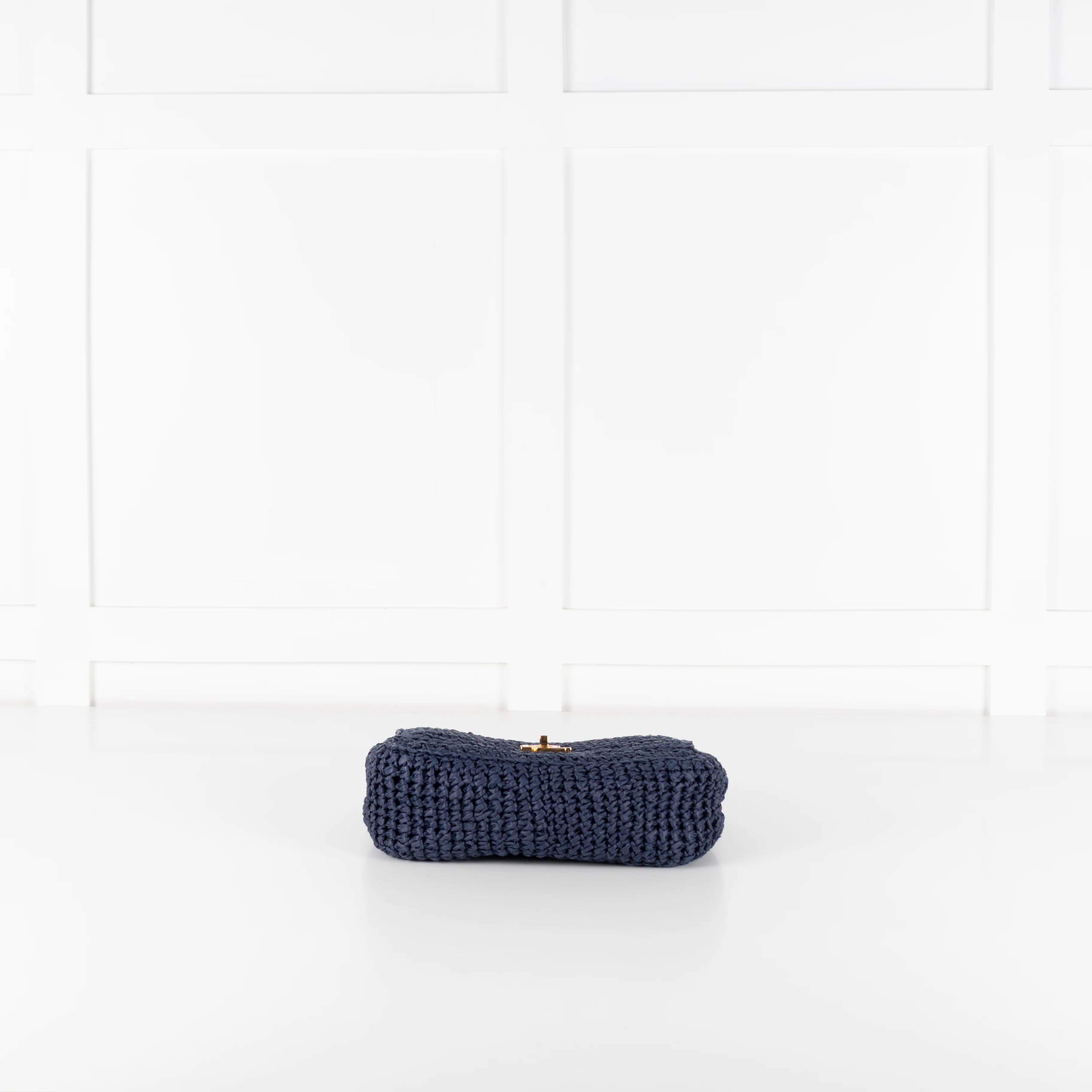 Lauren by Ralph Lauren Navy Raffia Crossbody - Image 9