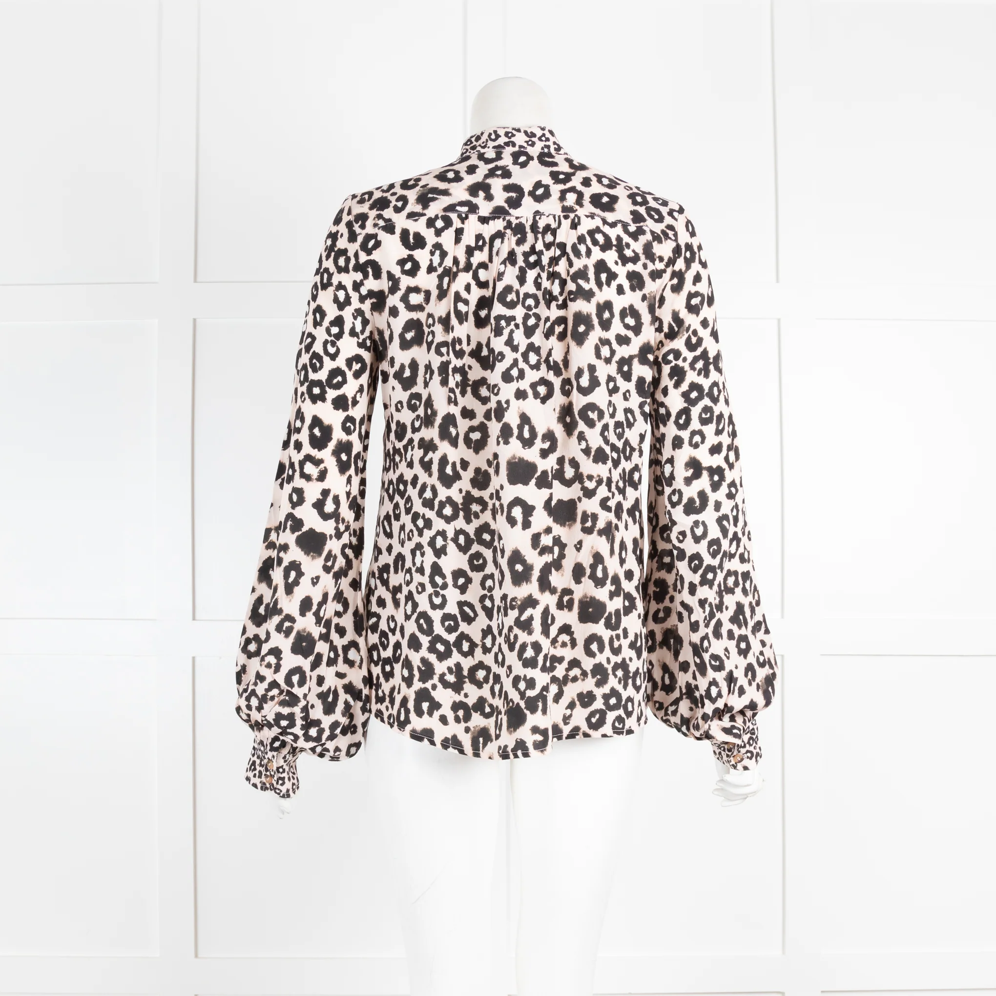 Lily and  Lionel Pale Pink Animal Print Blouse - Image 3