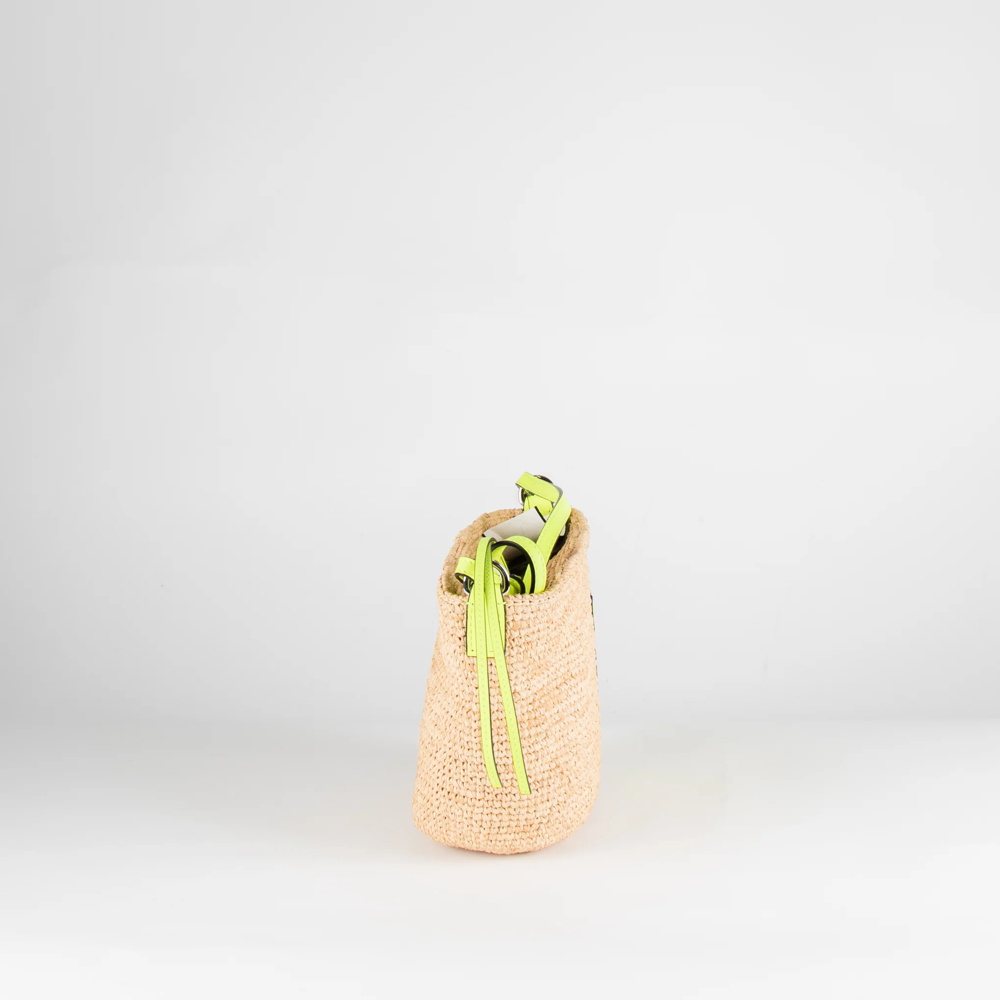 Loewe + Paula's Ibiza Bolso Woven Flouro Strap Crossbody Bag - Image 5