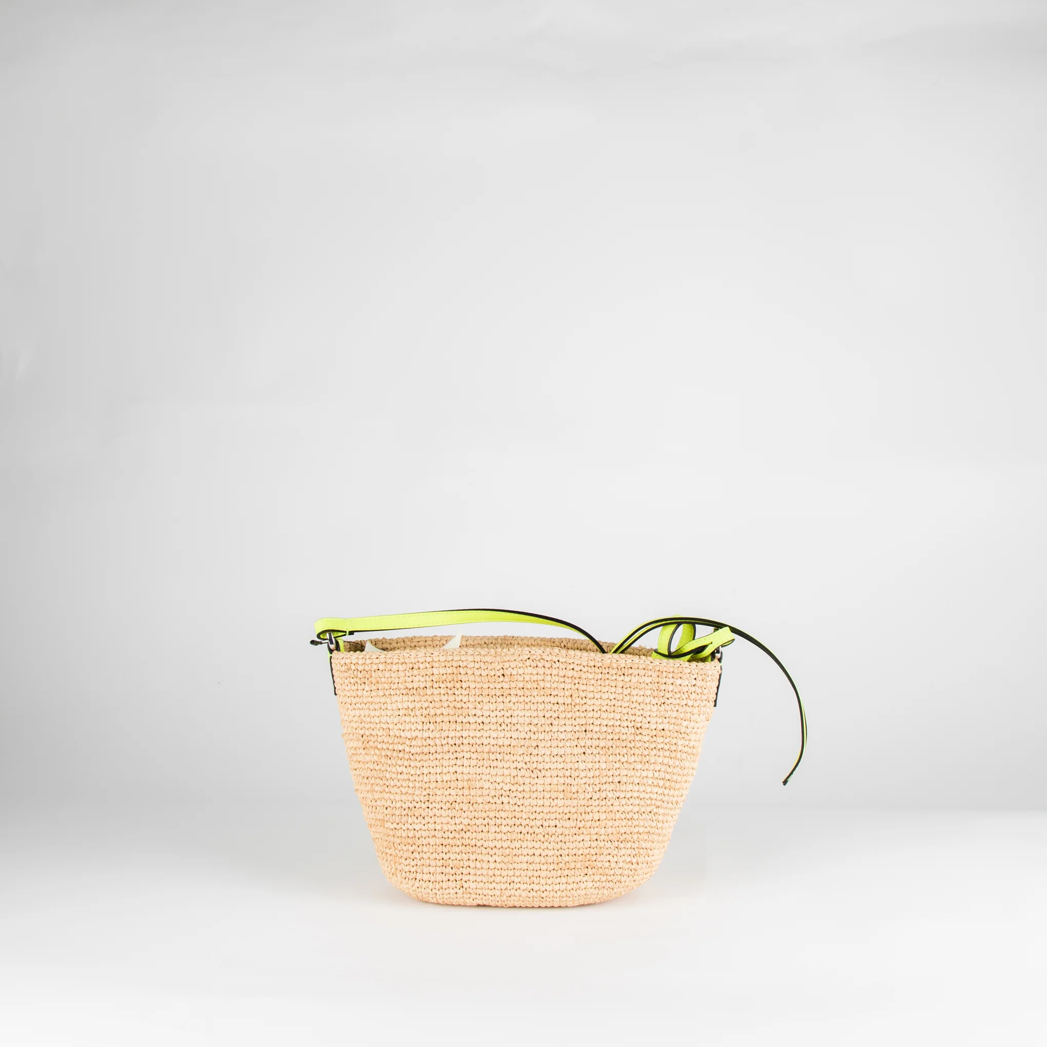 Loewe + Paula's Ibiza Bolso Woven Flouro Strap Crossbody Bag - Image 6