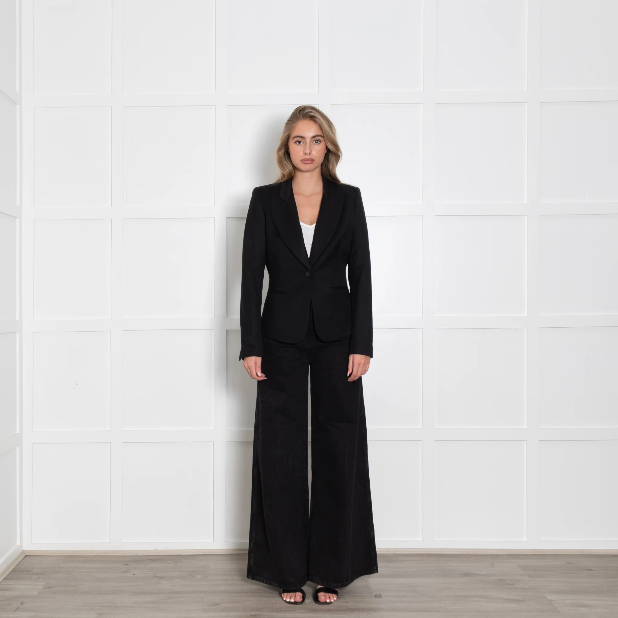 Loewe Wool Mix Black Blazer