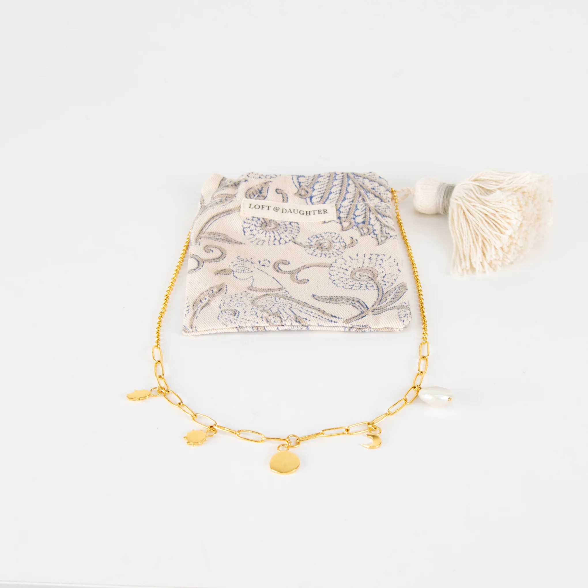 Loft & Daughter Gold Serendipity Charm Necklace - Image 3