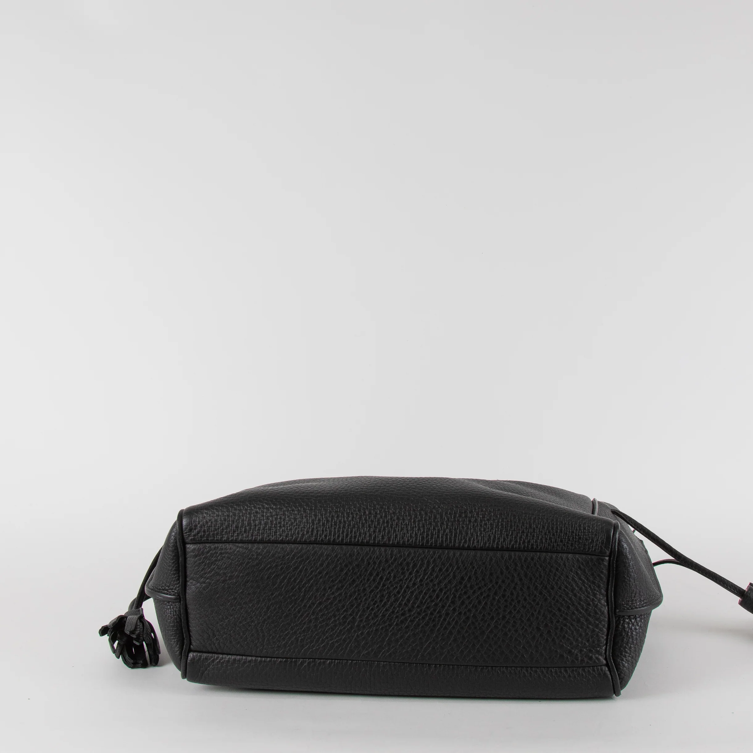 Longchamp Black Grained Penelope Tote Bag - Image 6