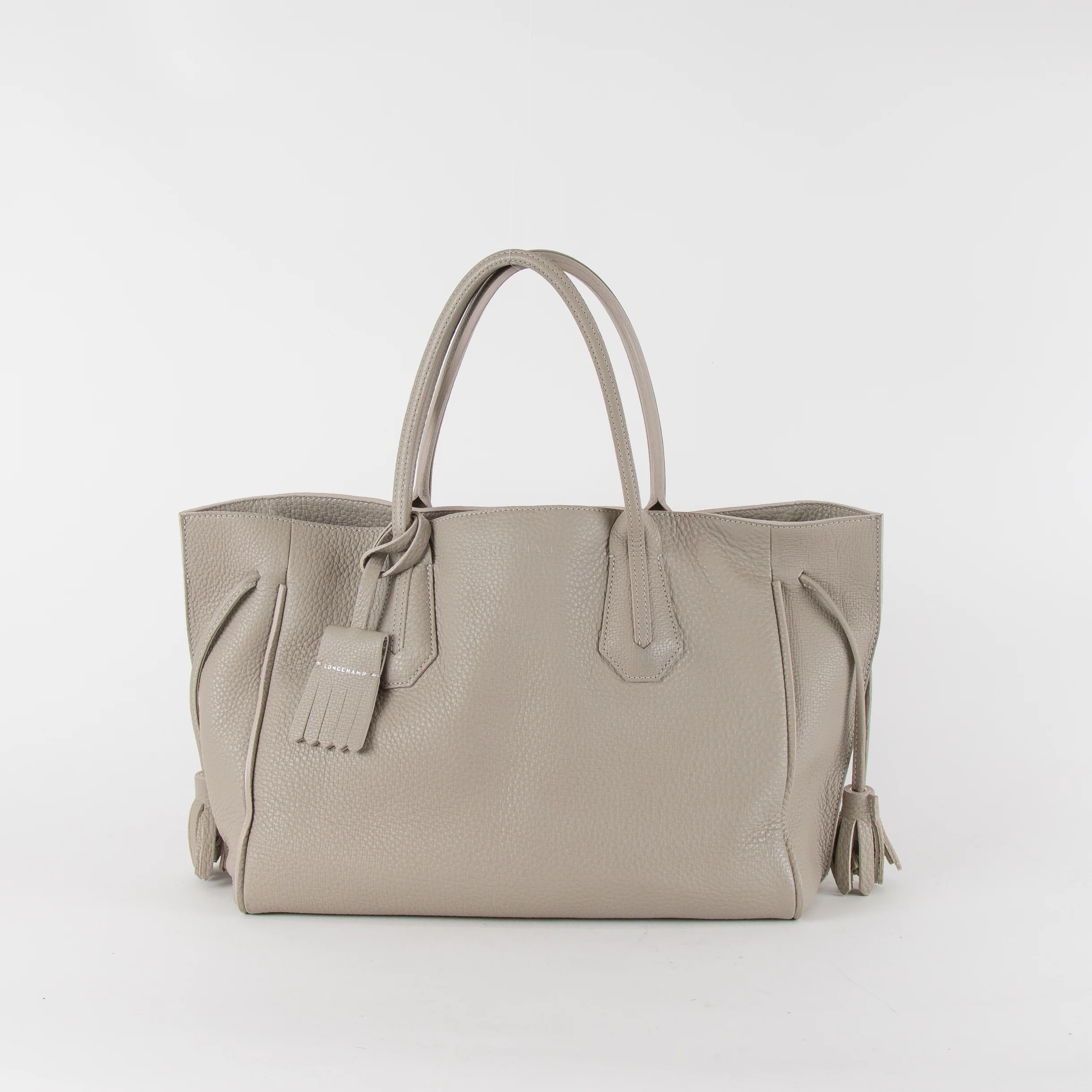 Longchamp Grey Penelope Tote Bag