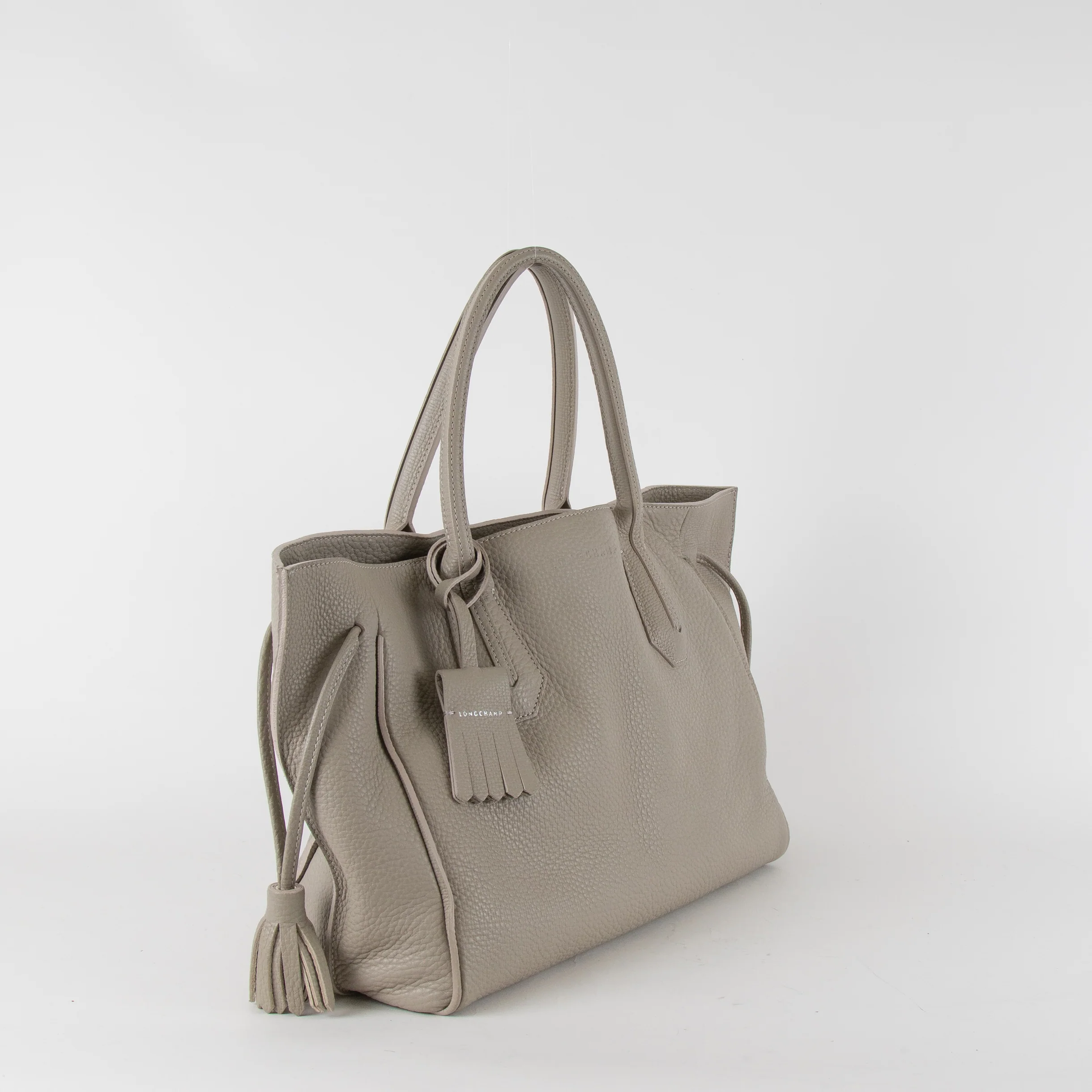 Longchamp Grey Penelope Tote Bag - Image 2