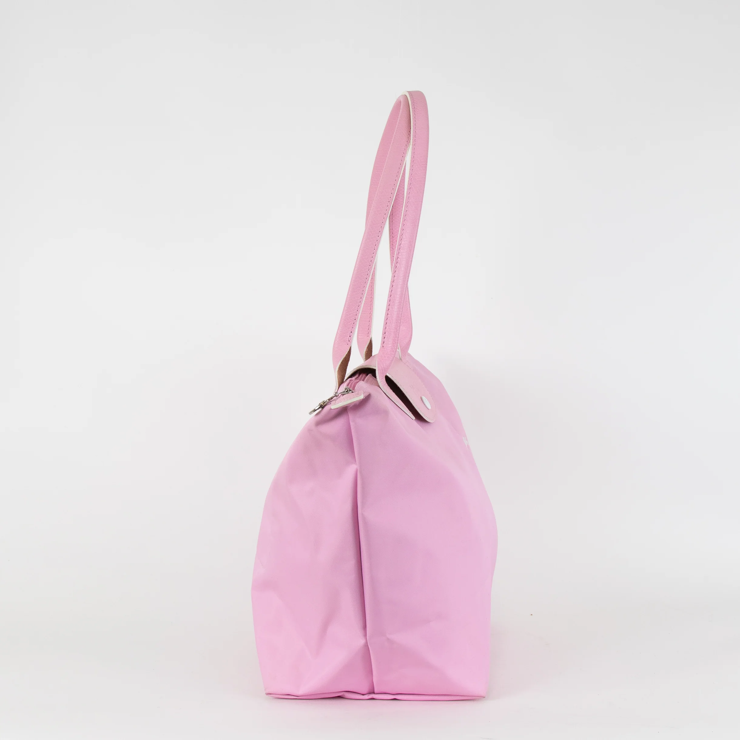 Longchamp Pale Pink Le Pliage Tote Bag - Image 3