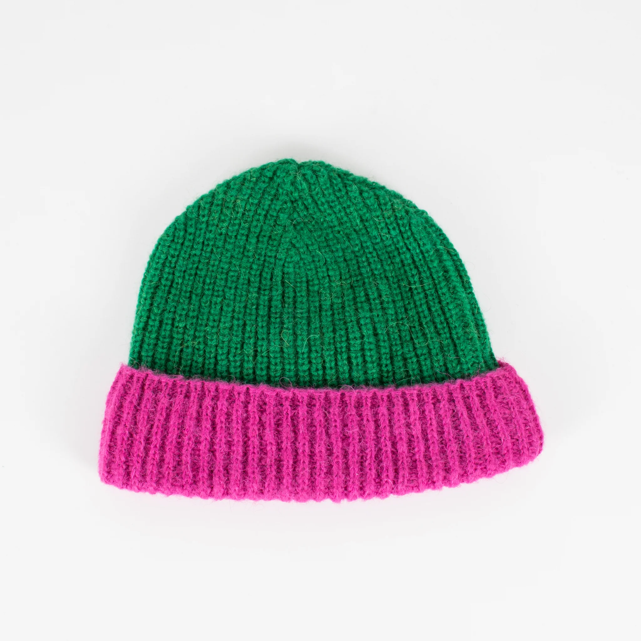 Lorena Benatti Green and Pink Beanie - Image 7