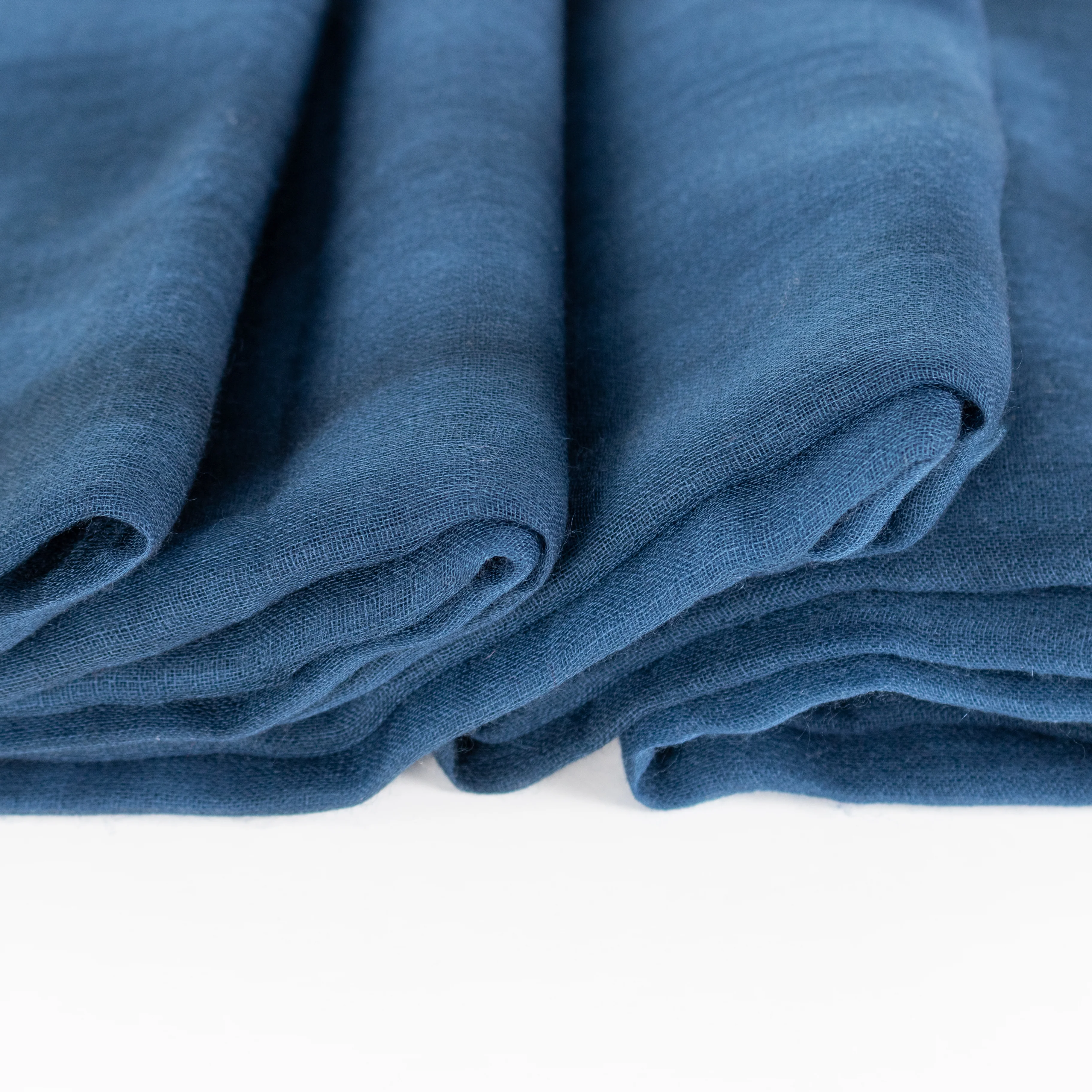 Loro Piana Blue Ombre Pattern Cashmere Scarf - Image 2