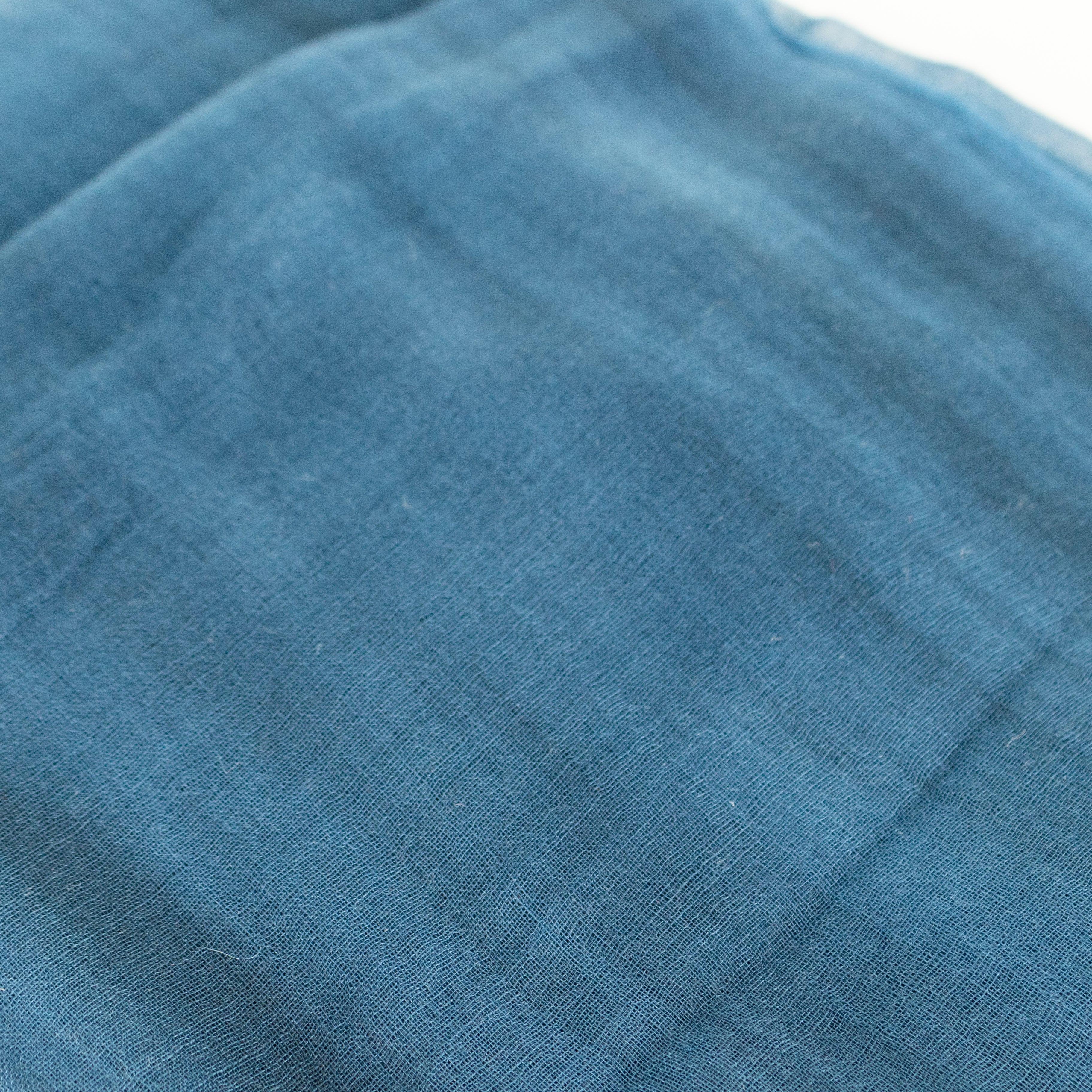 Loro Piana Blue Ombre Pattern Cashmere Scarf - Image 4