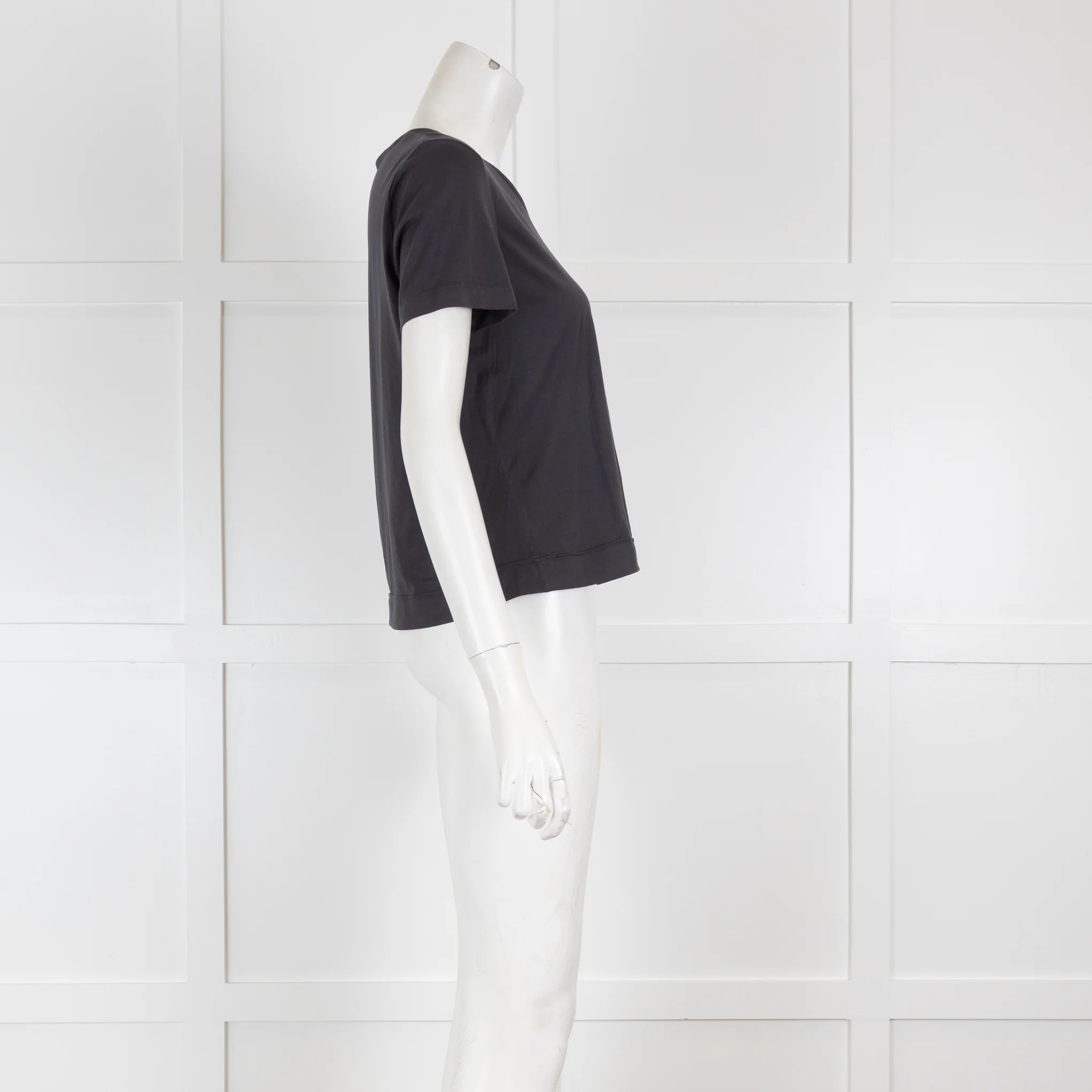Loro Piana Dark Grey T-Shirt - Image 3