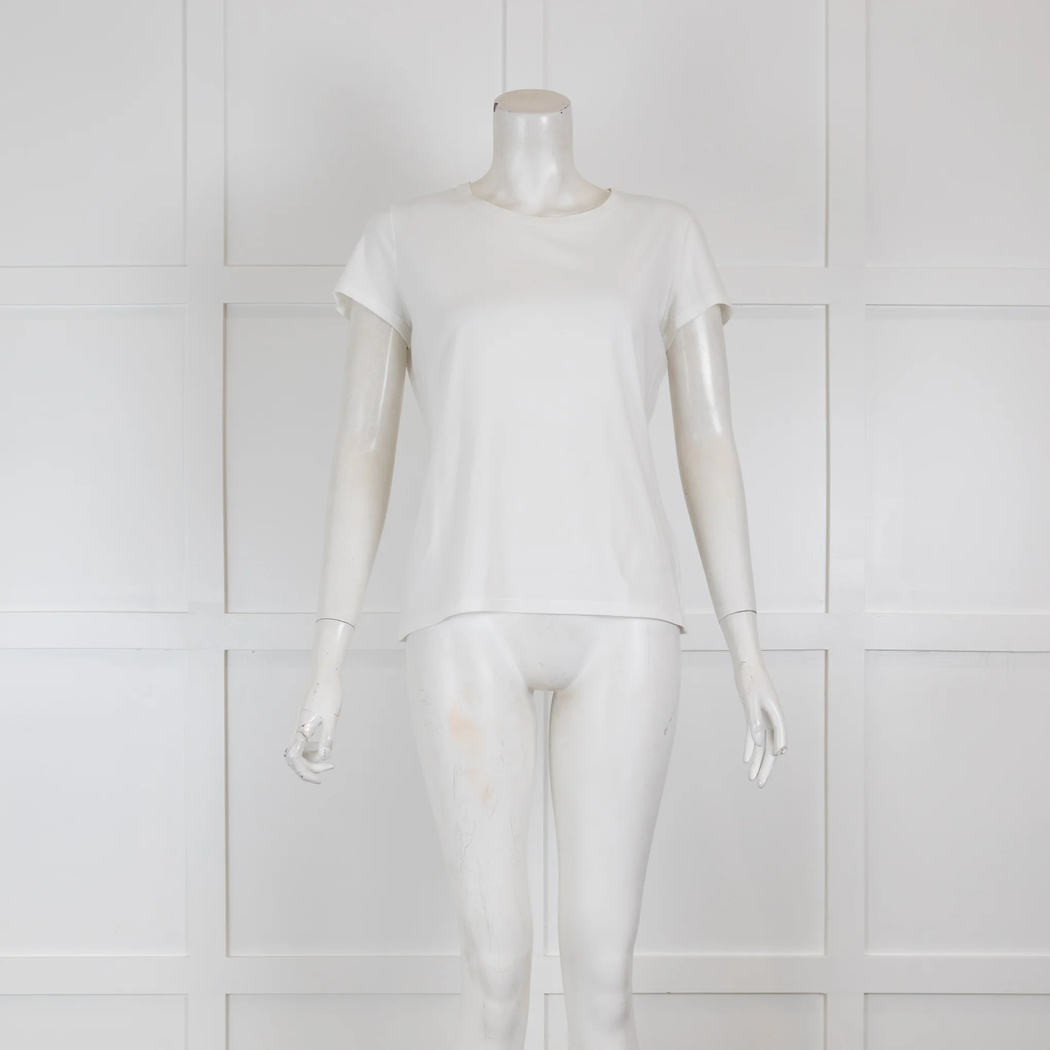 Loro Piana White Cotton T--Shirt