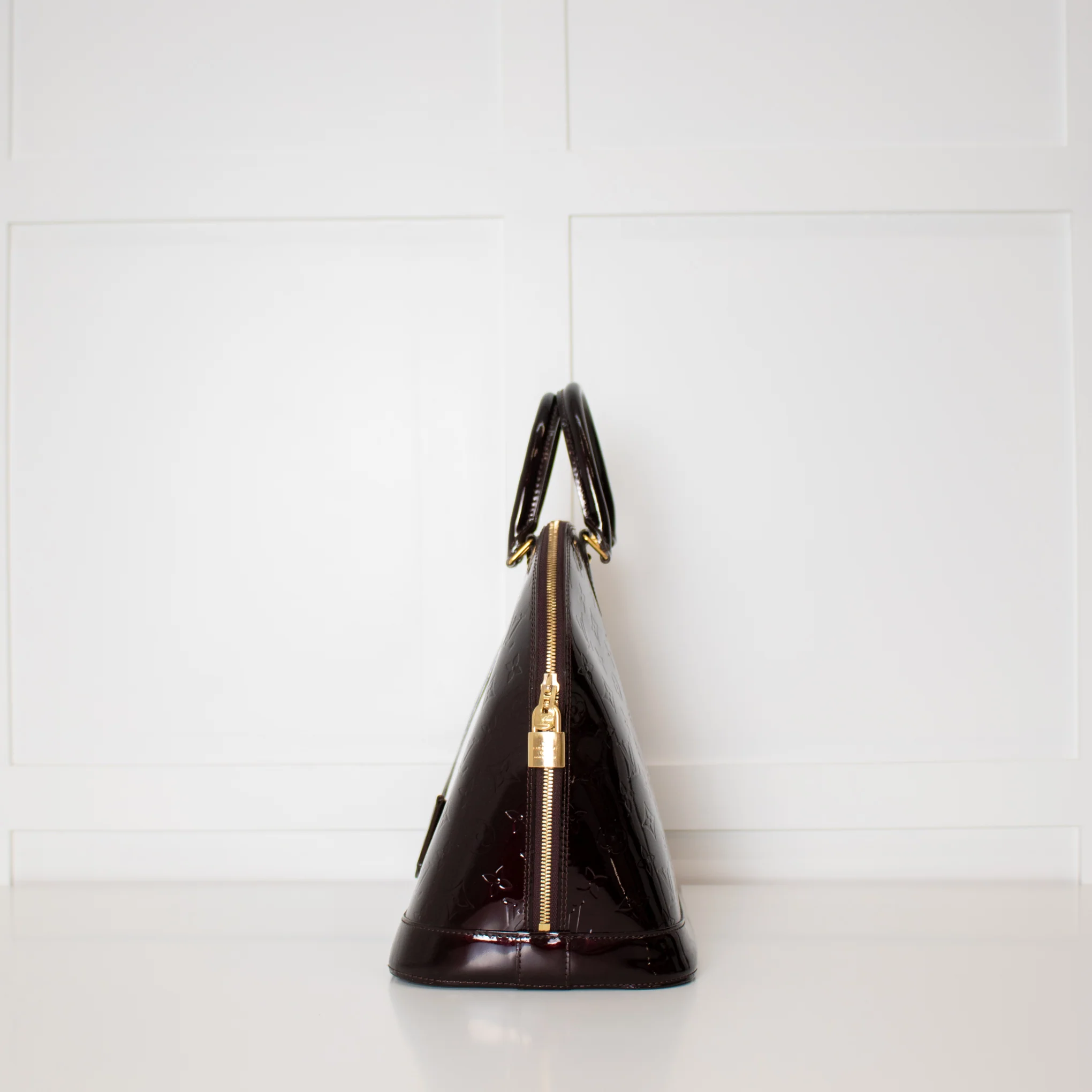 Louis Vuitton Alma GM Burgundy Bag - Image 4