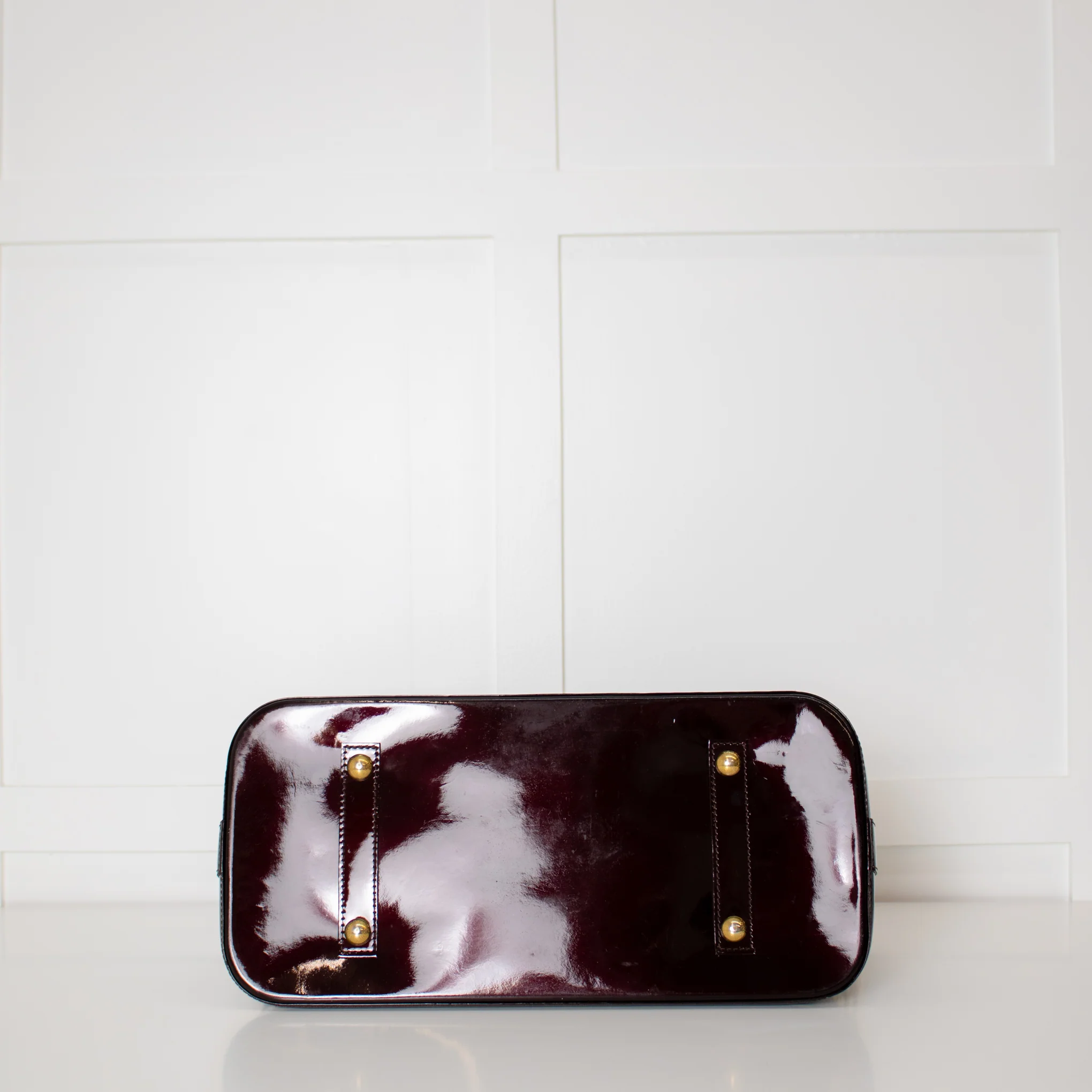 Louis Vuitton Alma GM Burgundy Bag - Image 7