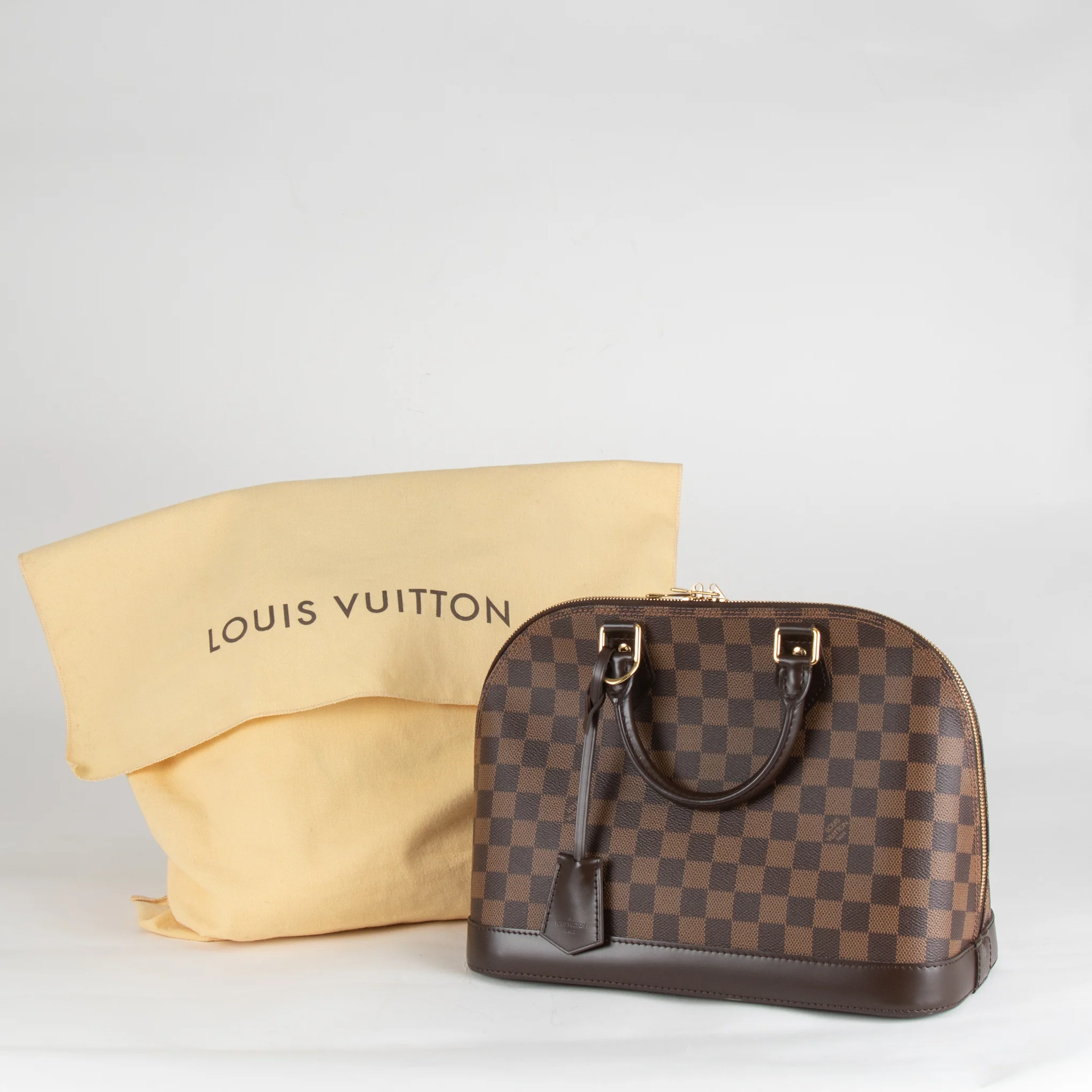Louis Vuitton Alma PM Damier Ebene Bag - Image 3