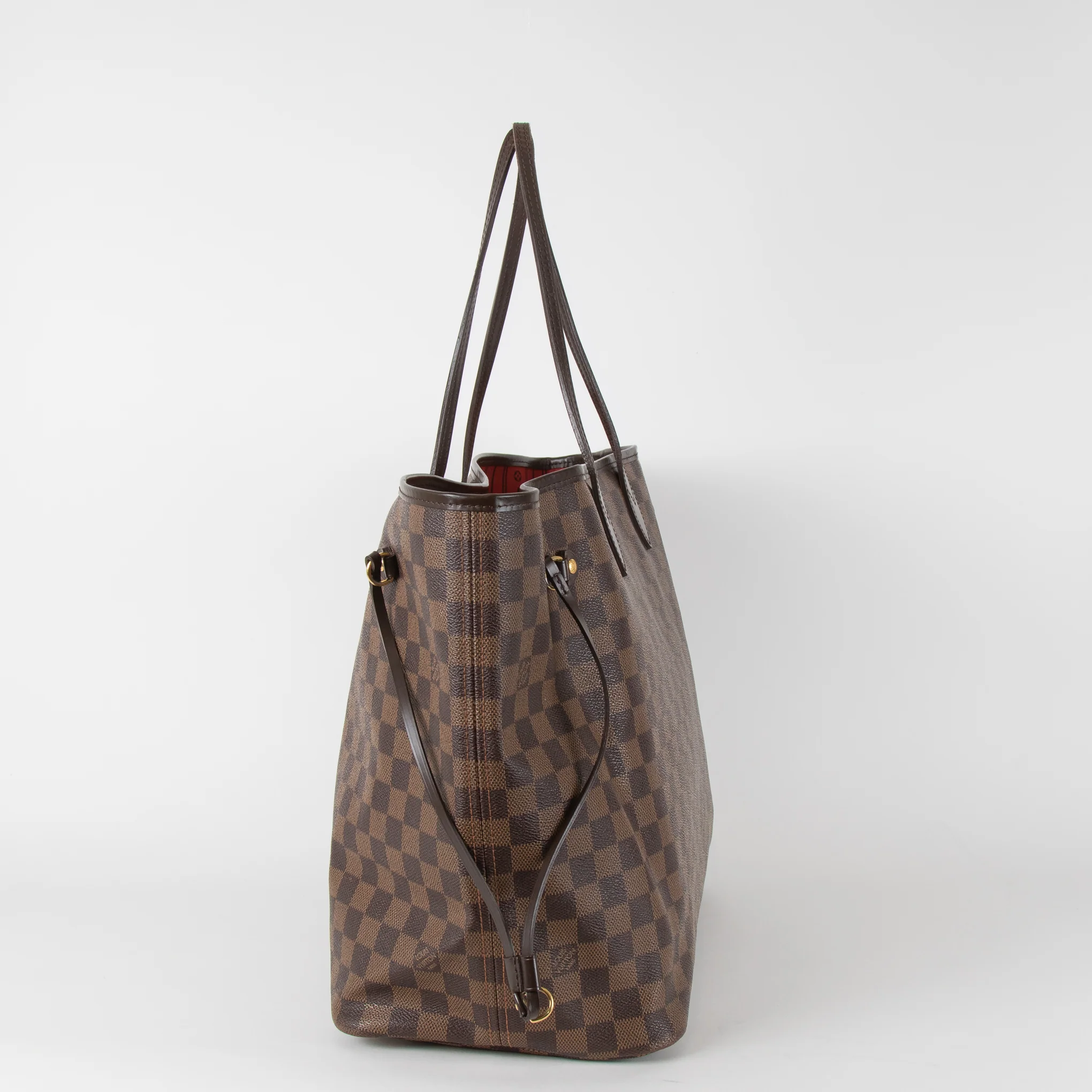 Louis Vuitton Brown Damier Ebene Neverfull GM Tote Bag - Image 6