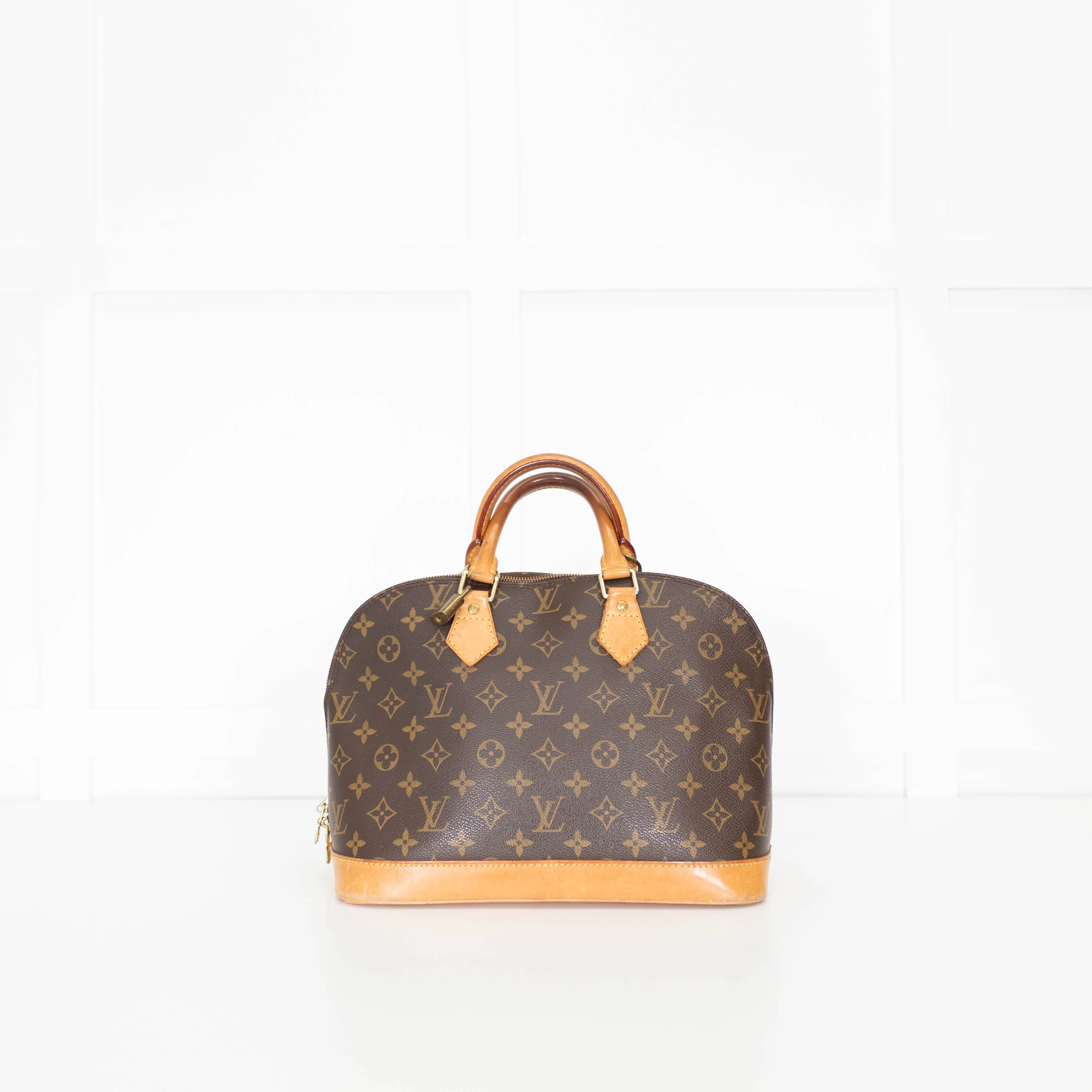 Louis Vuitton Brown Monogram Alma PM Handbag