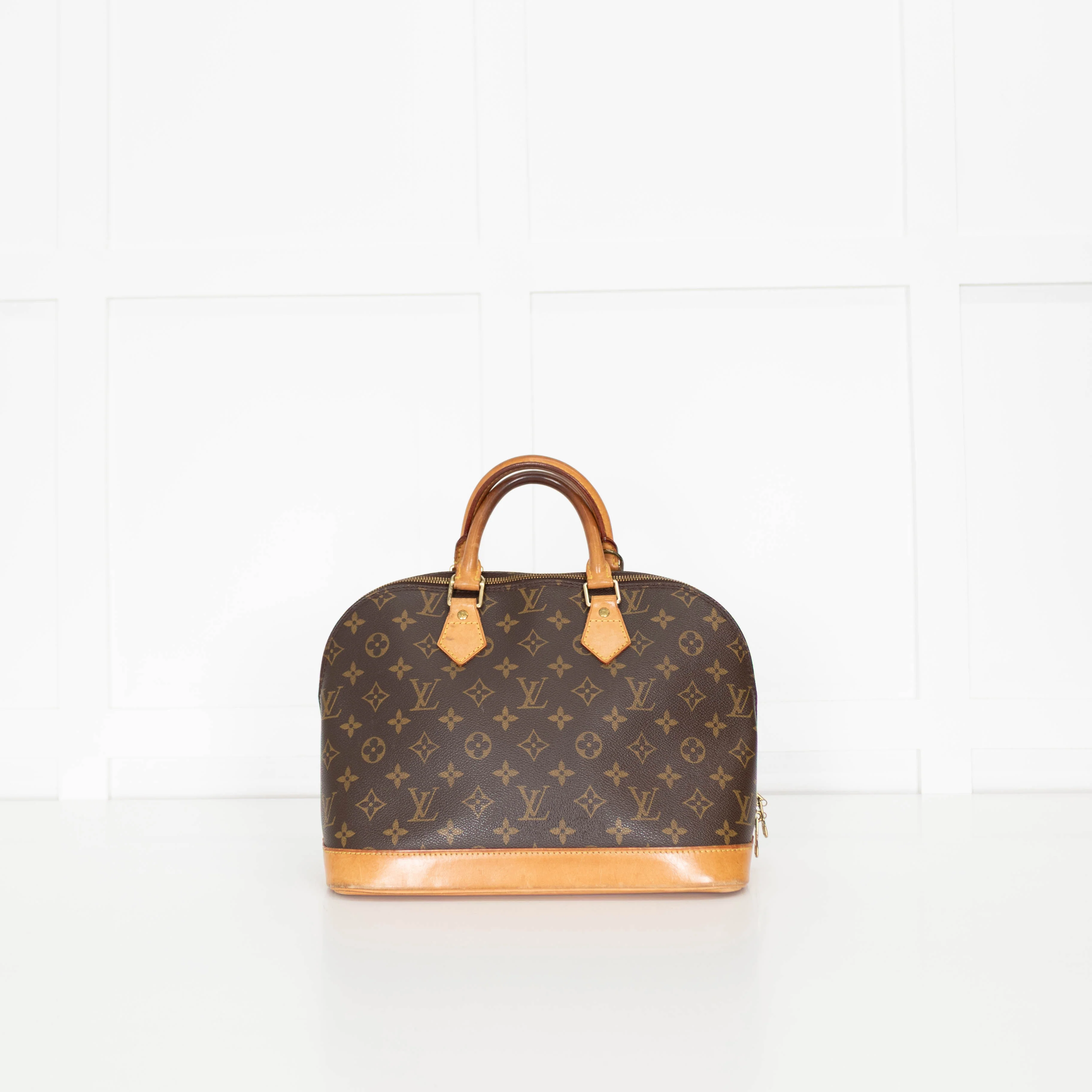 Louis Vuitton Brown Monogram Alma PM Handbag - Image 4