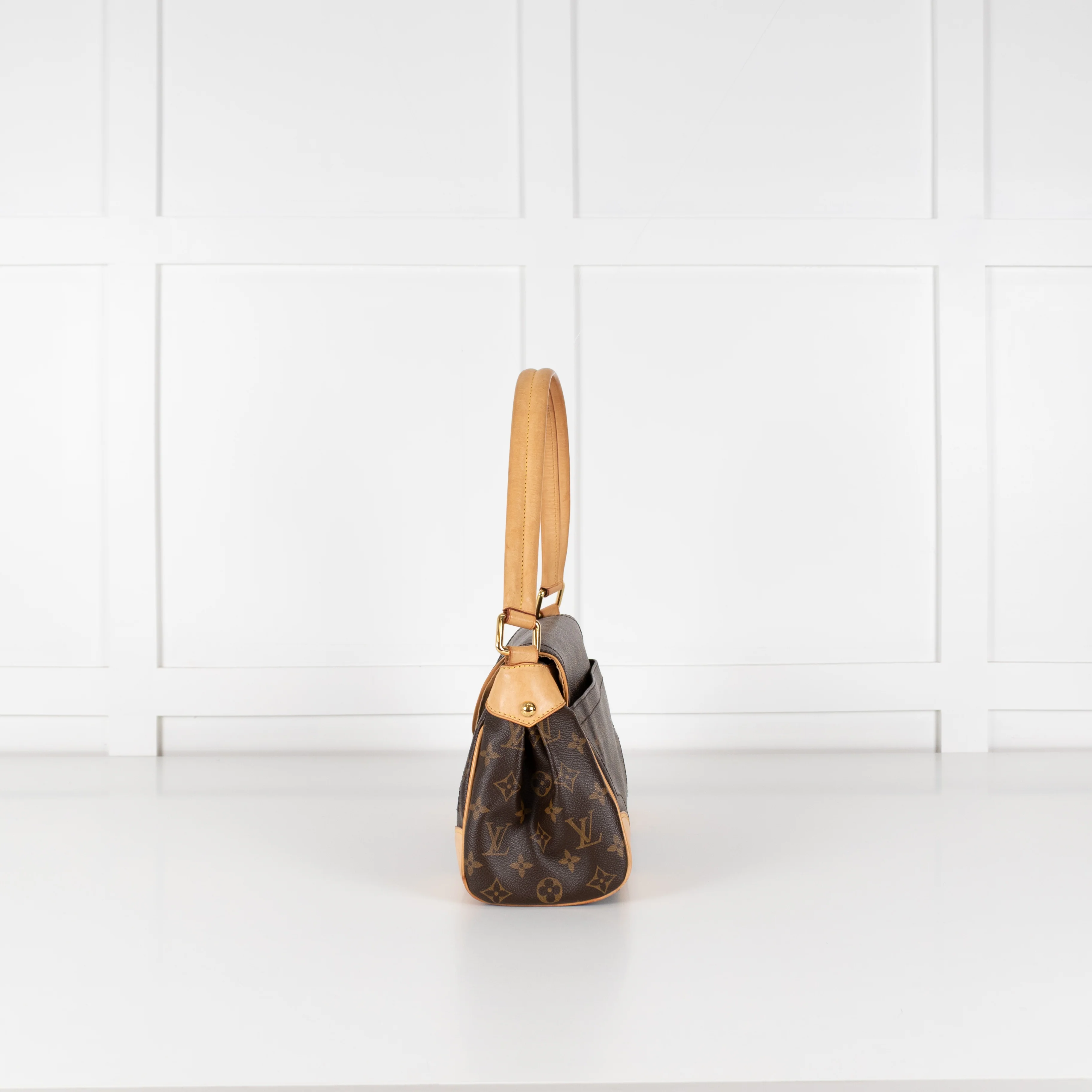 Louis Vuitton Brown Monogram Beverly MM Bag - Image 5