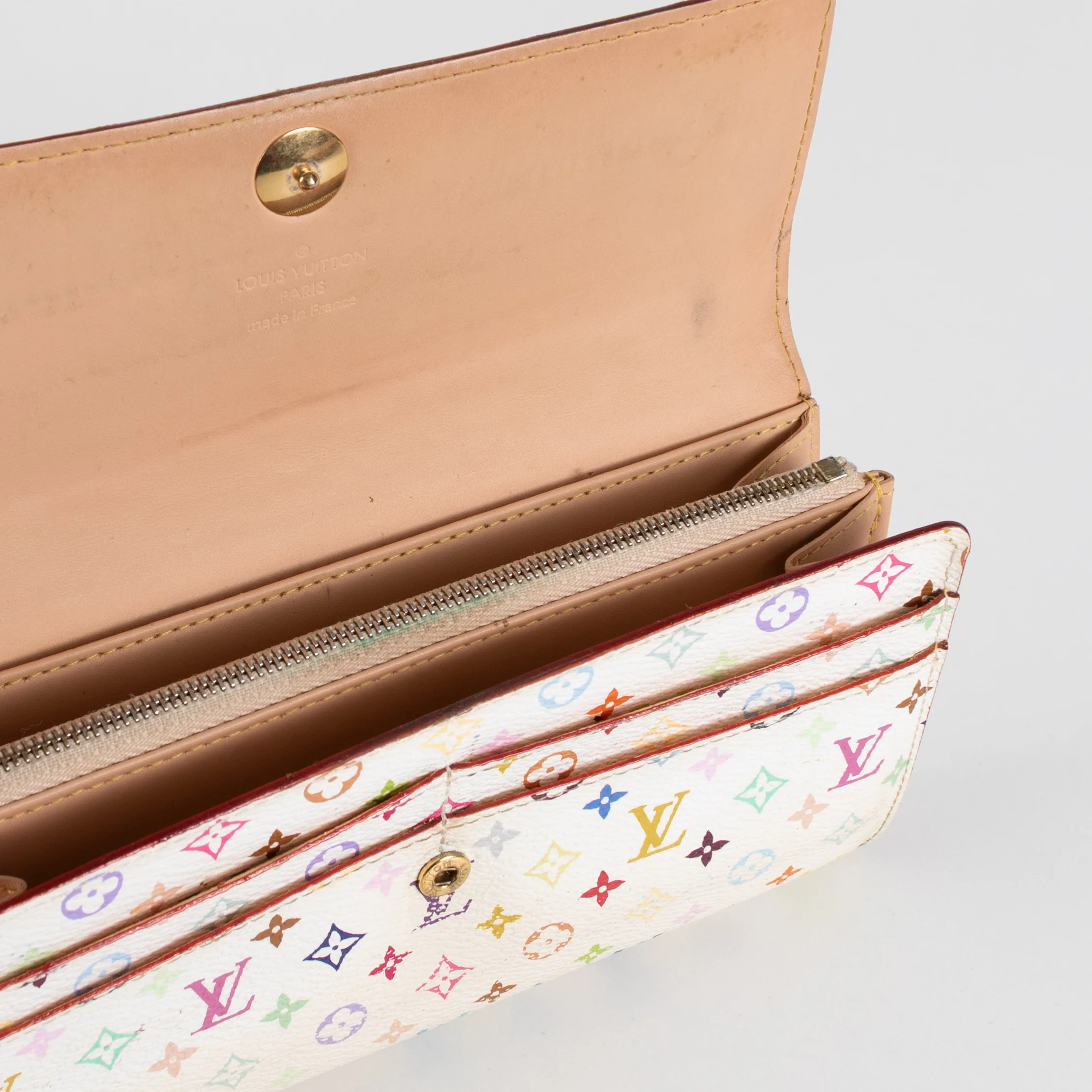 Louis Vuitton Colourful Monogram Fold Wallet - Image 10