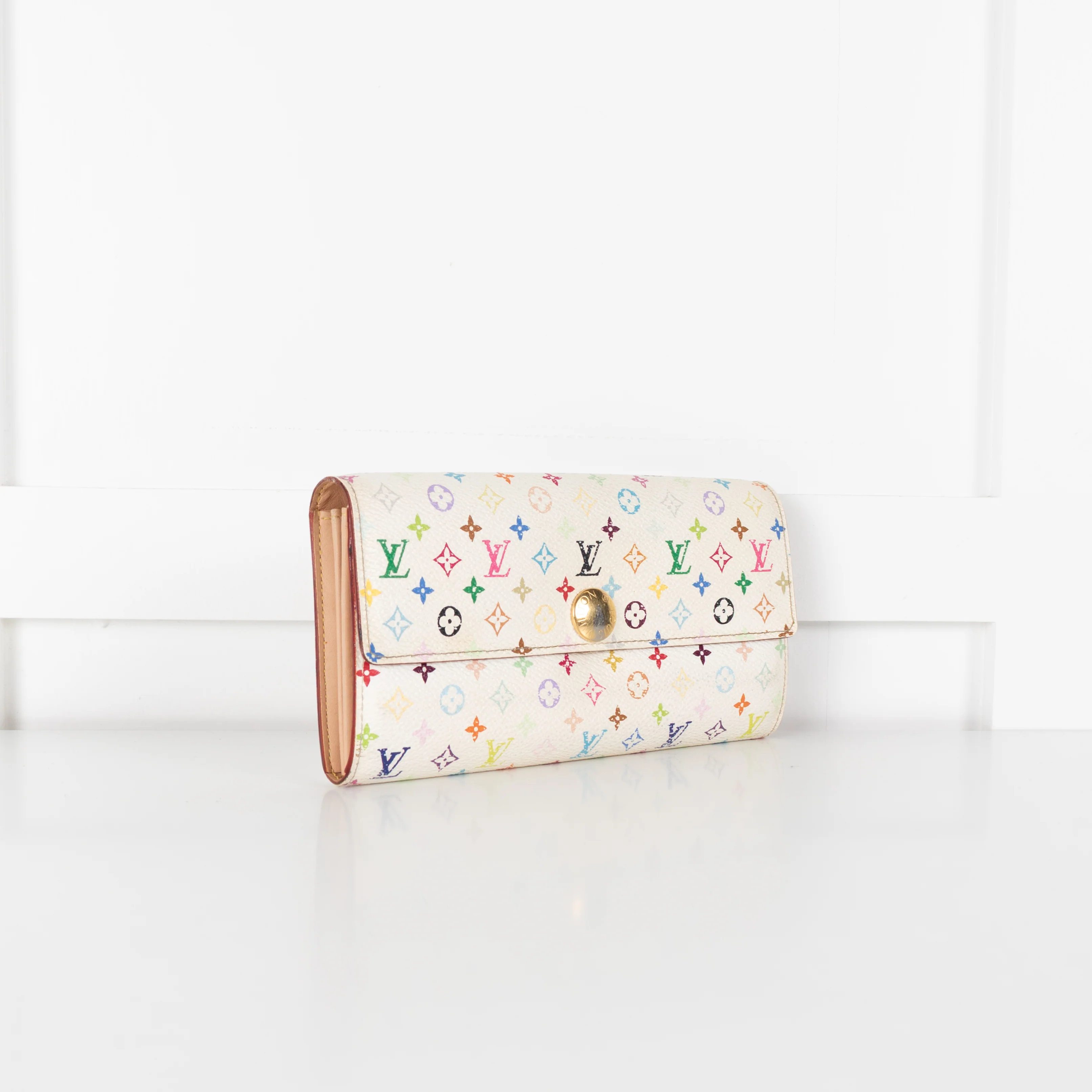 Louis Vuitton Colourful Monogram Fold Wallet - Image 4