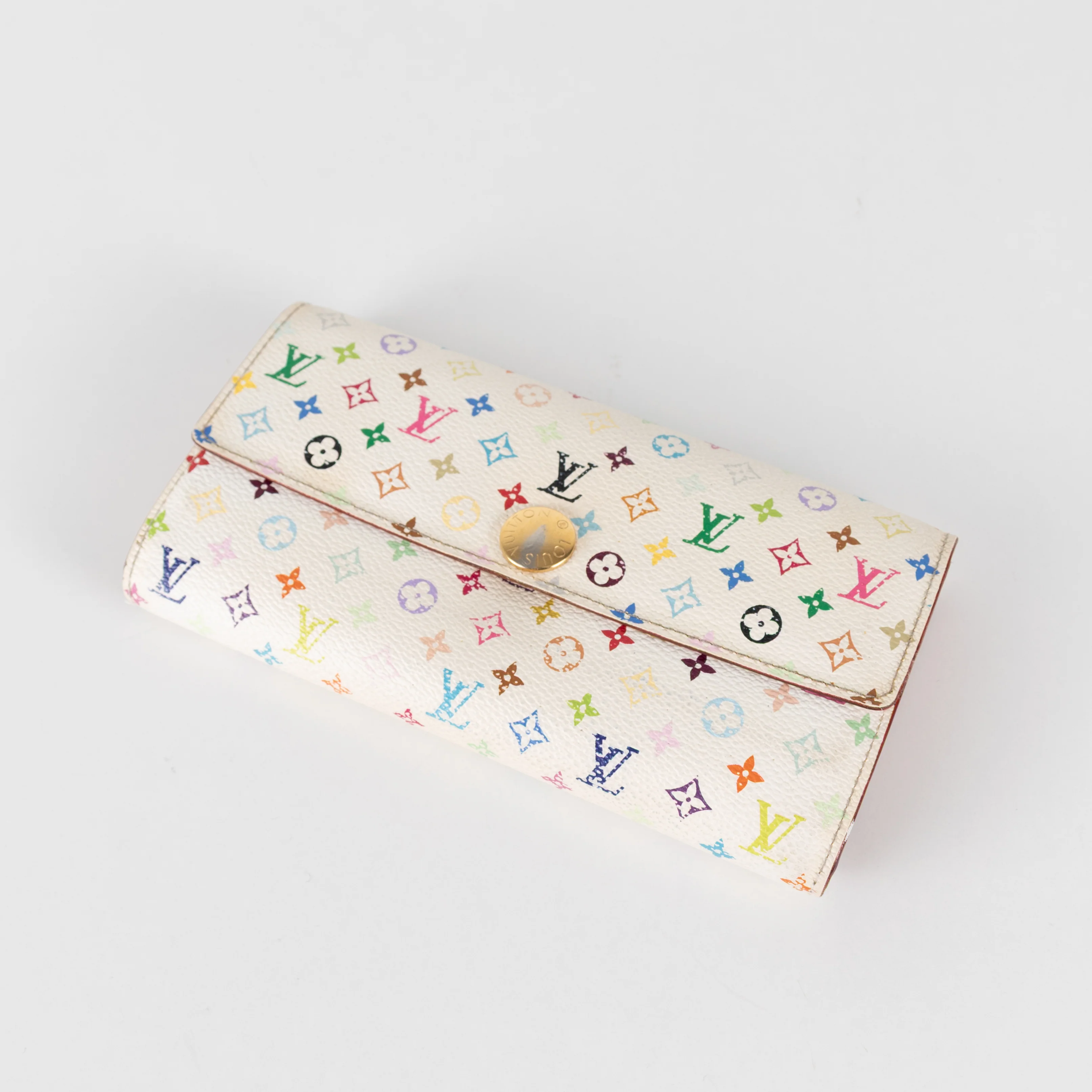 Louis Vuitton Colourful Monogram Fold Wallet - Image 8