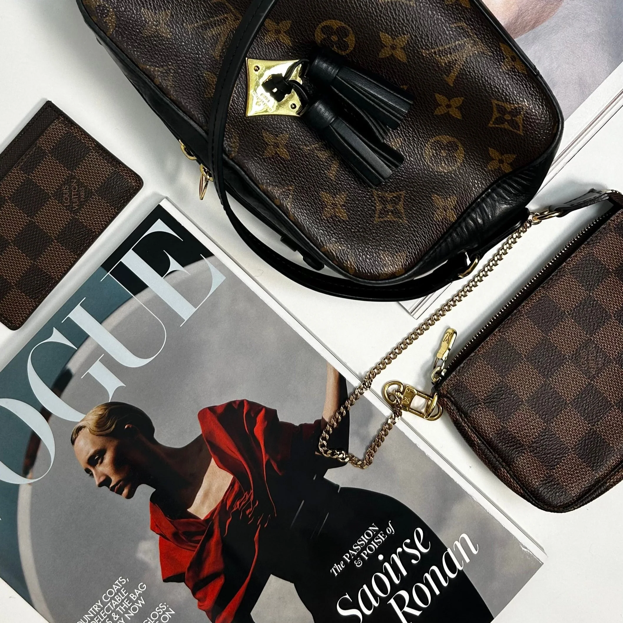 Louis Vuitton Damier Ebene Mini Pochette - Image 3