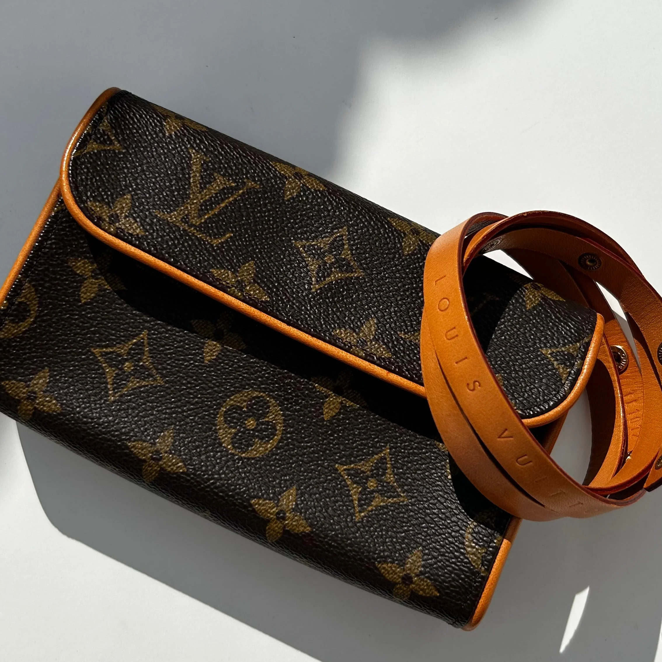 Louis Vuitton Monogram Pochette Florentine Waist Belt - Image 2