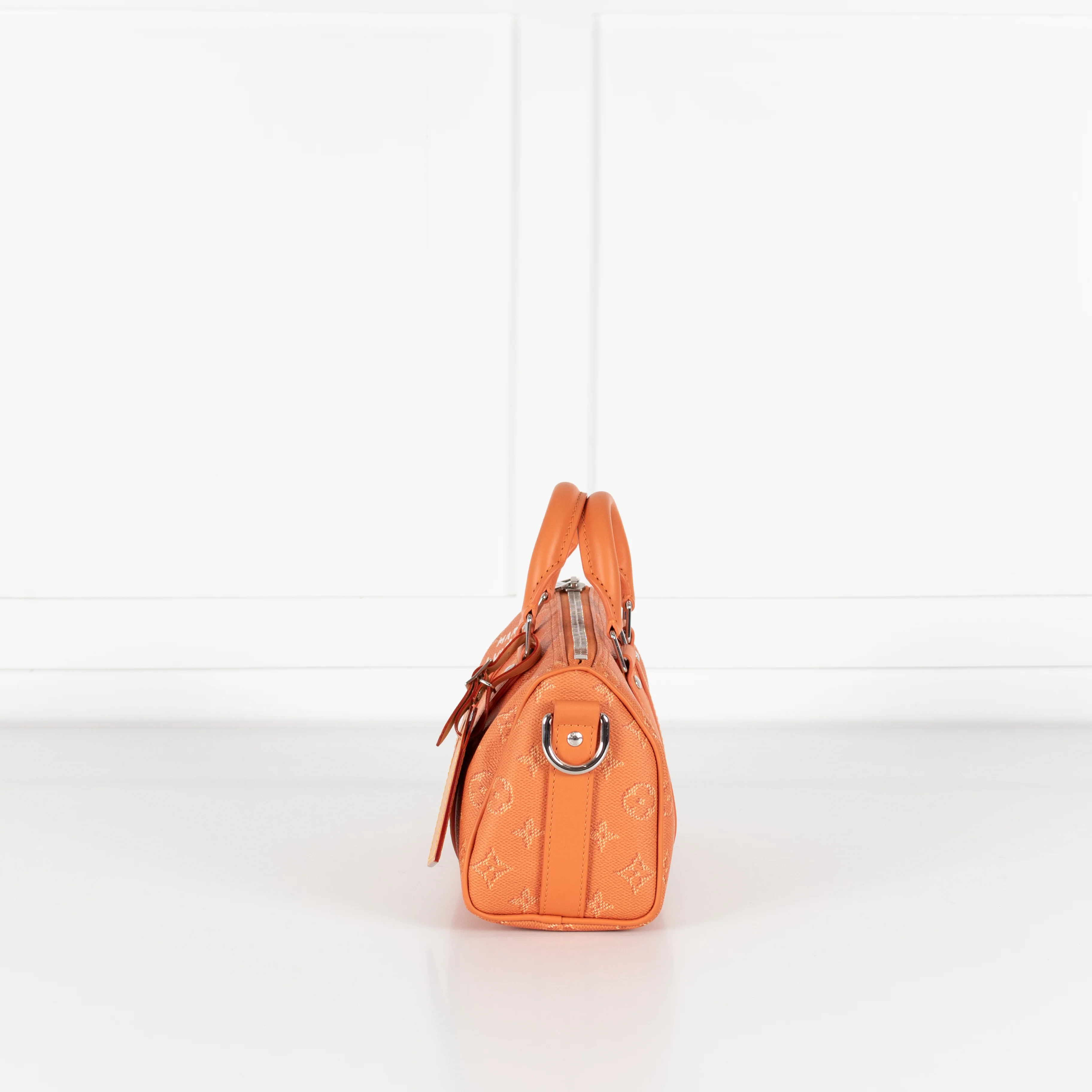 Louis Vuitton Orange Monogram Keepall 25 - Image 3