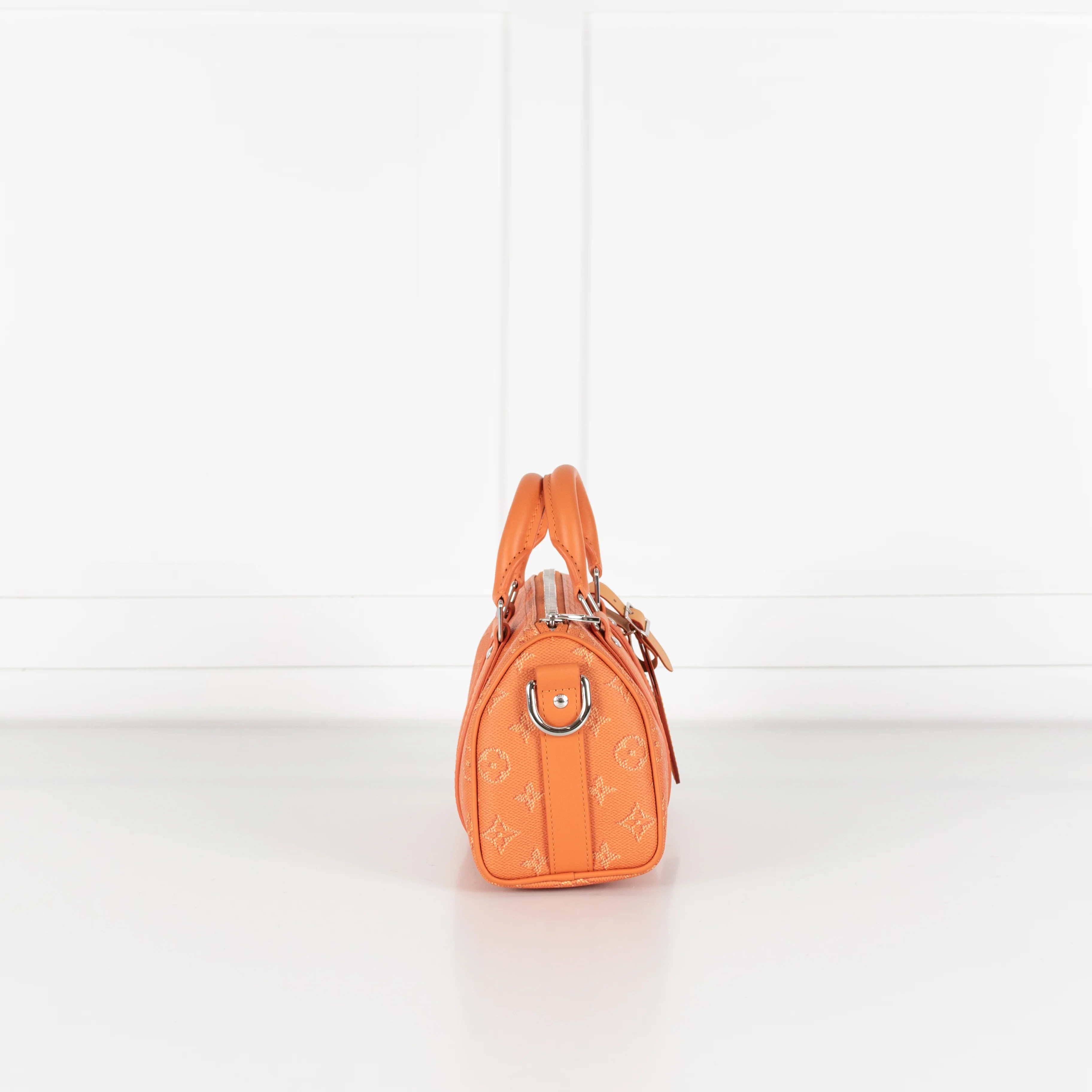 Louis Vuitton Orange Monogram Keepall 25 - Image 7
