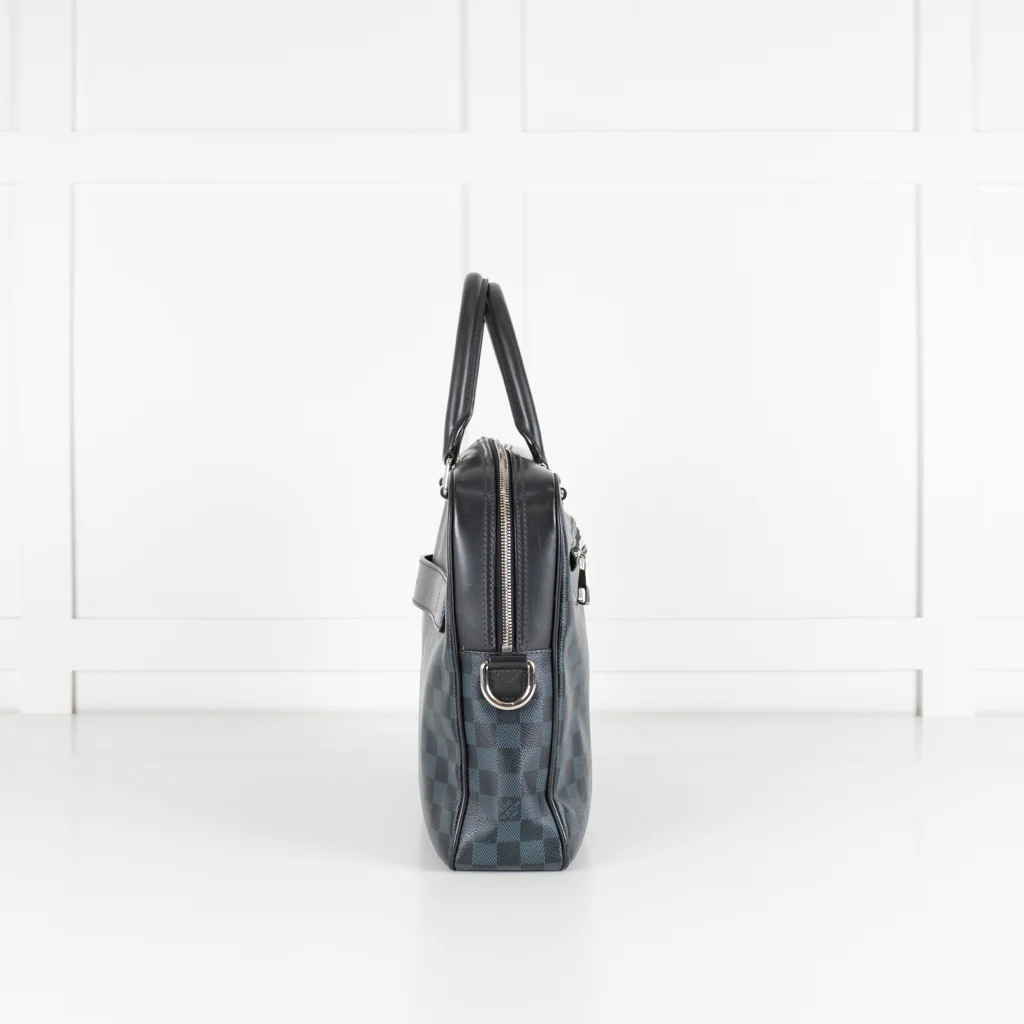 Louis Vuitton Damier Navy Porte-Documents Jour Briefcase - Image 3