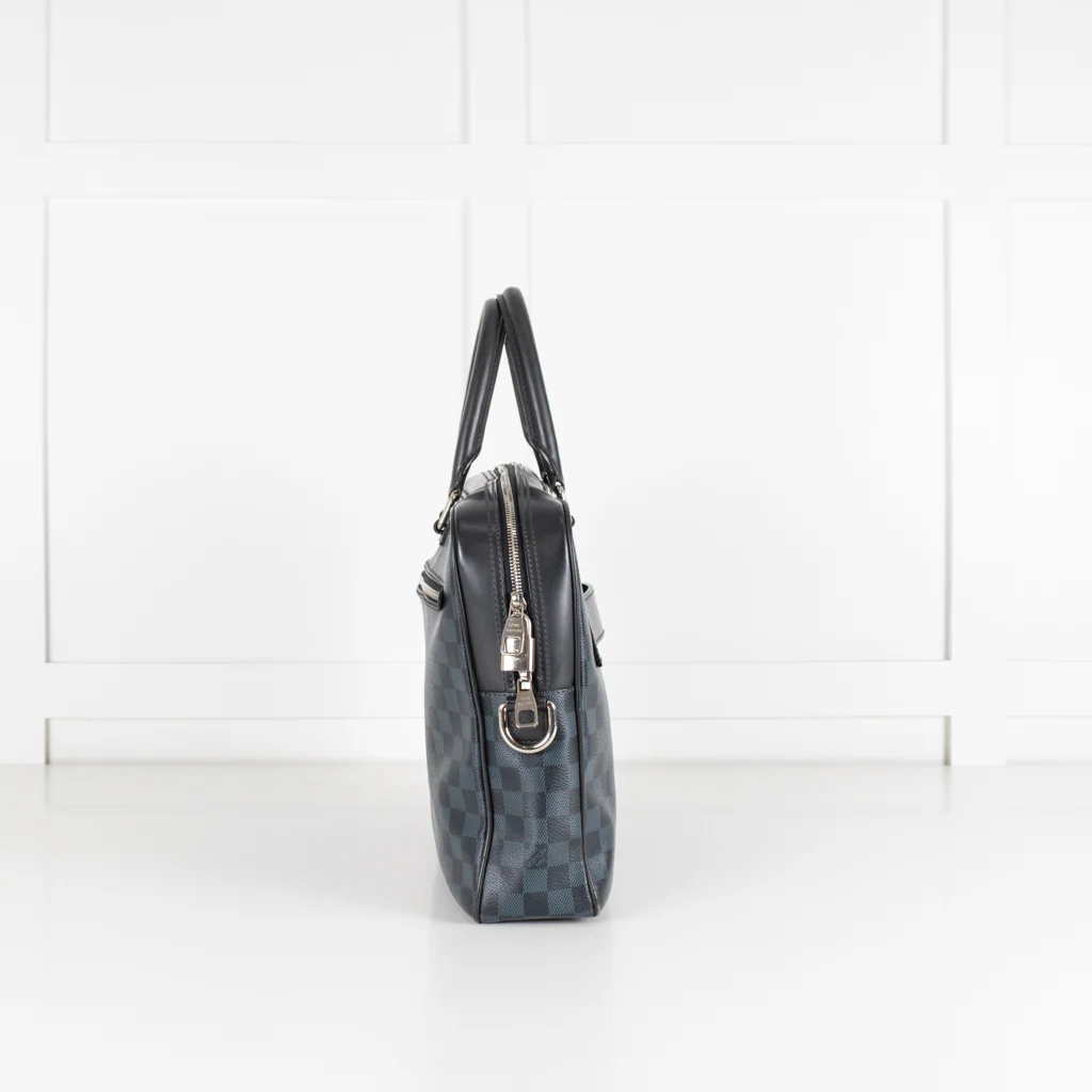 Louis Vuitton Damier Navy Porte-Documents Jour Briefcase - Image 6